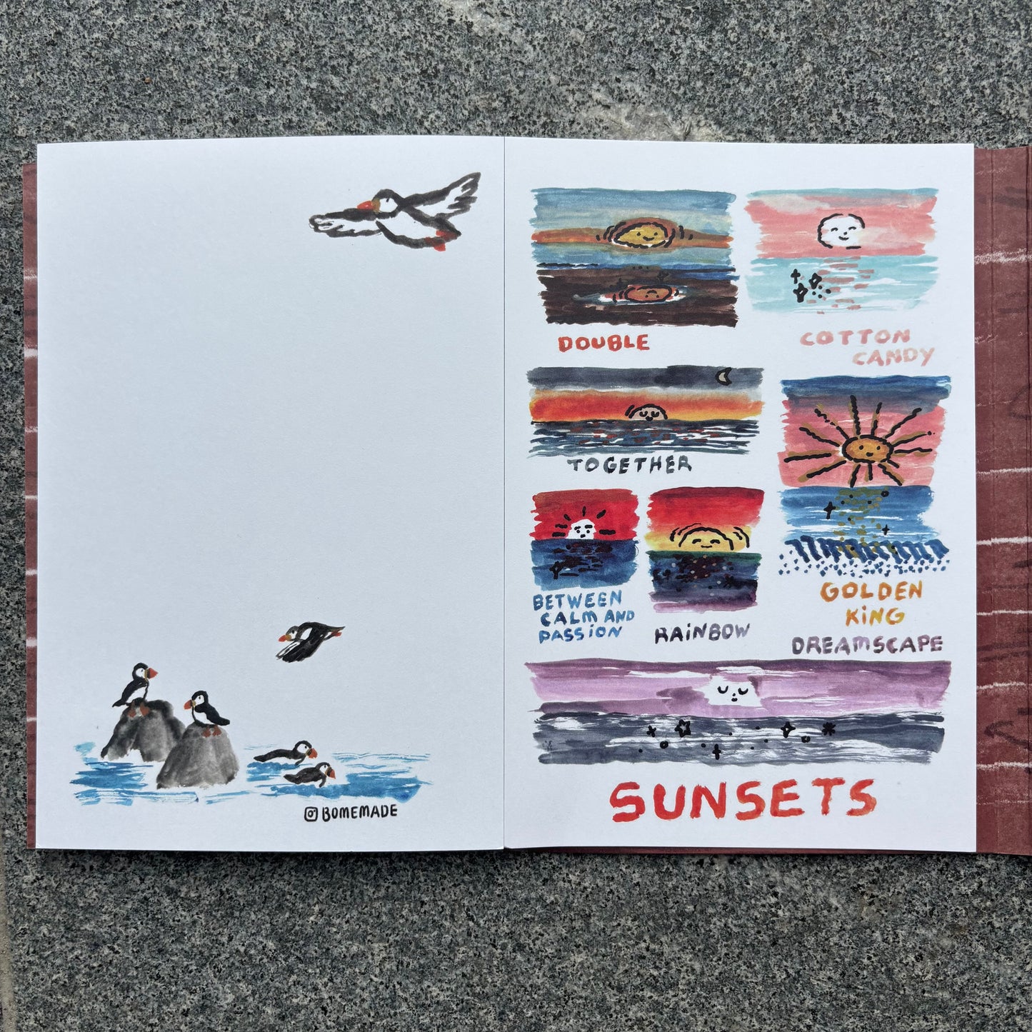 24 postcards Book - Sea Collection