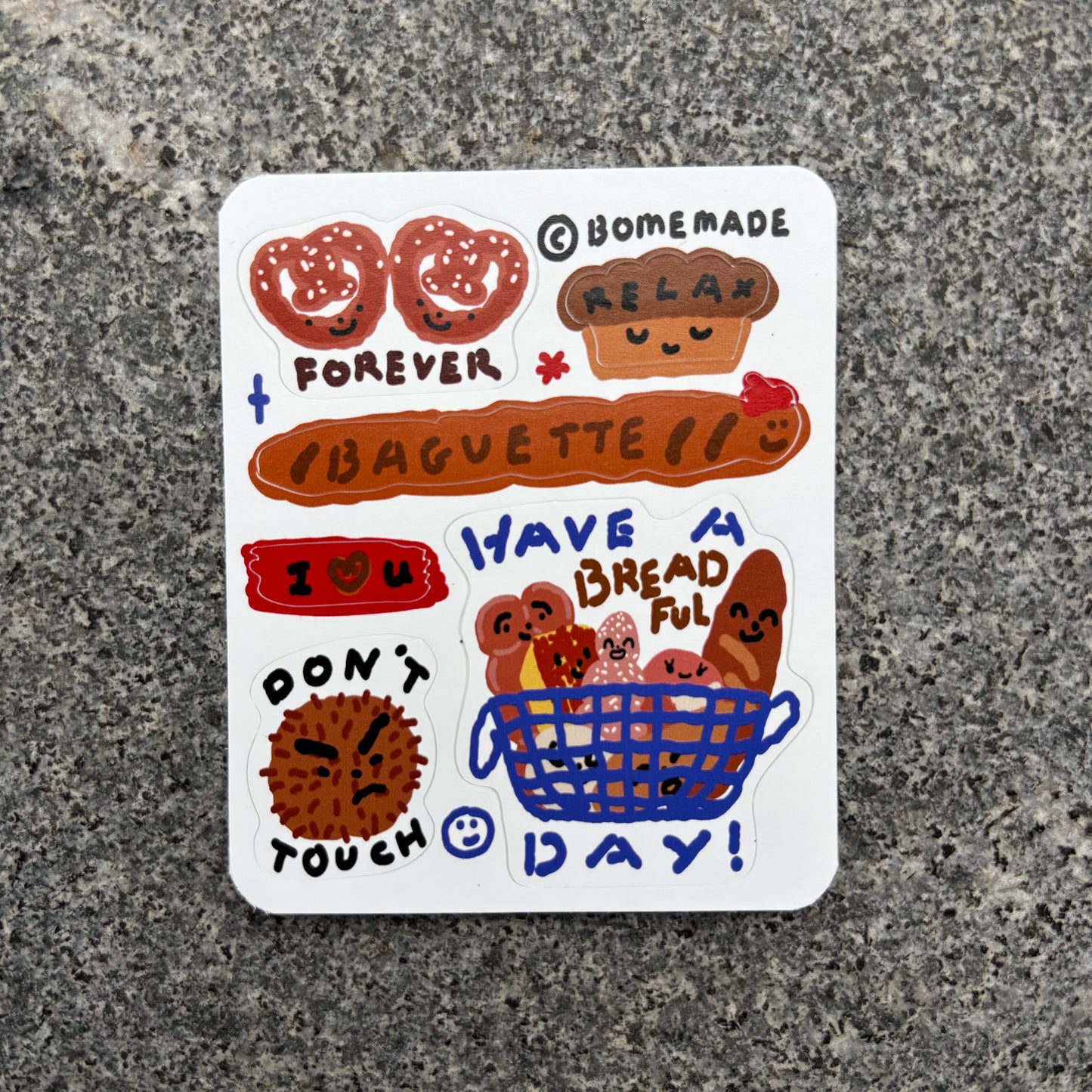 mini Sticker : Bread