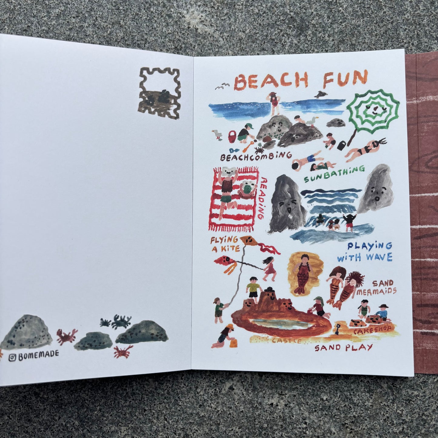 24 postcards Book - Sea Collection