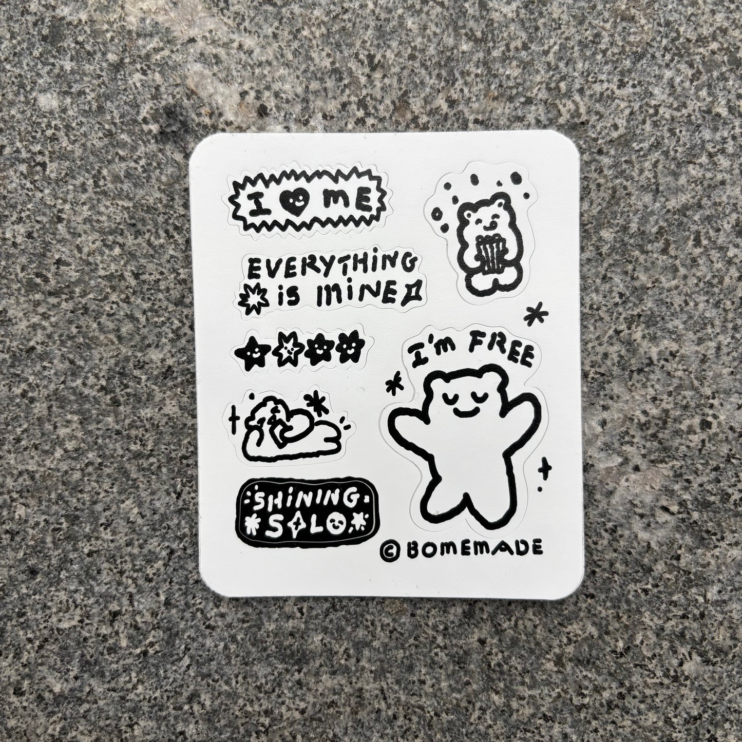 mini Sticker : I'm Free