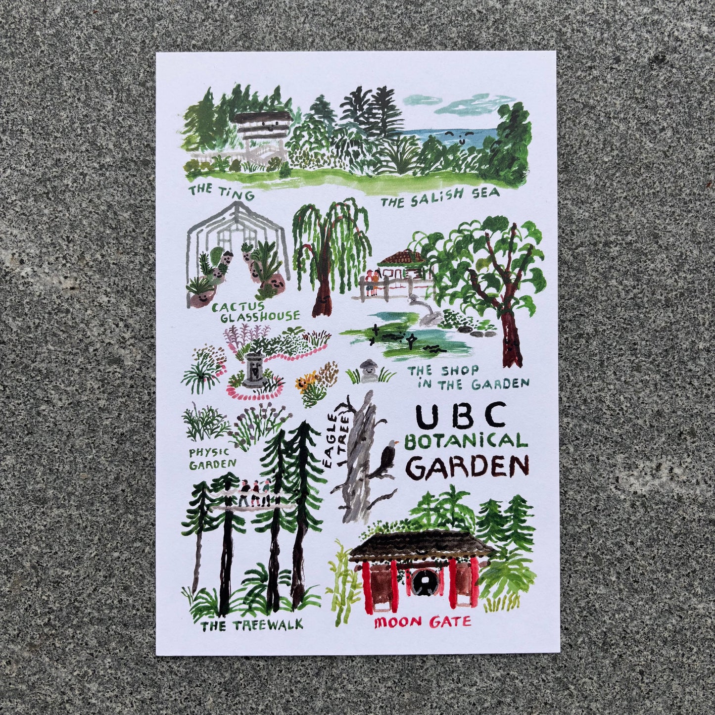 mini Poster : UBC garden