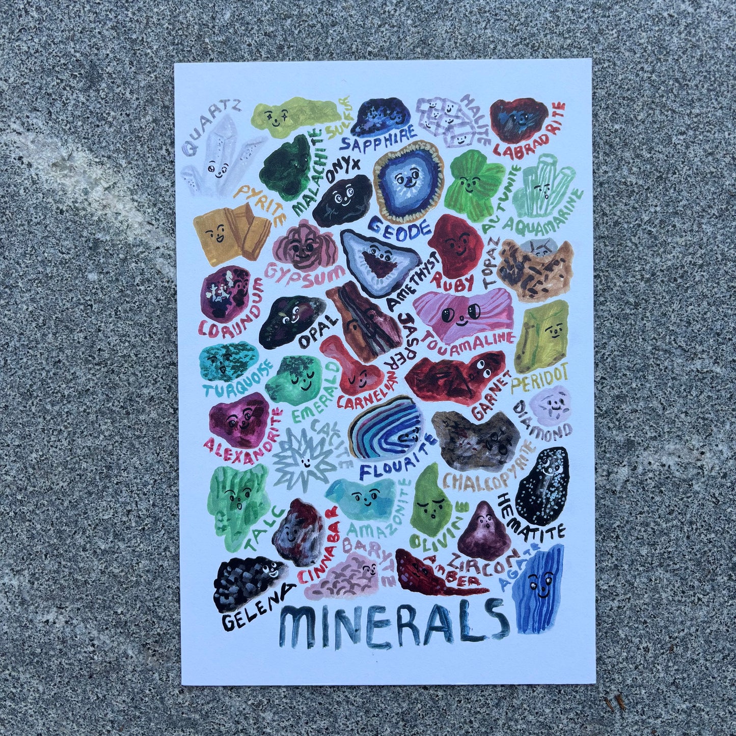 mini Poster : Minerals