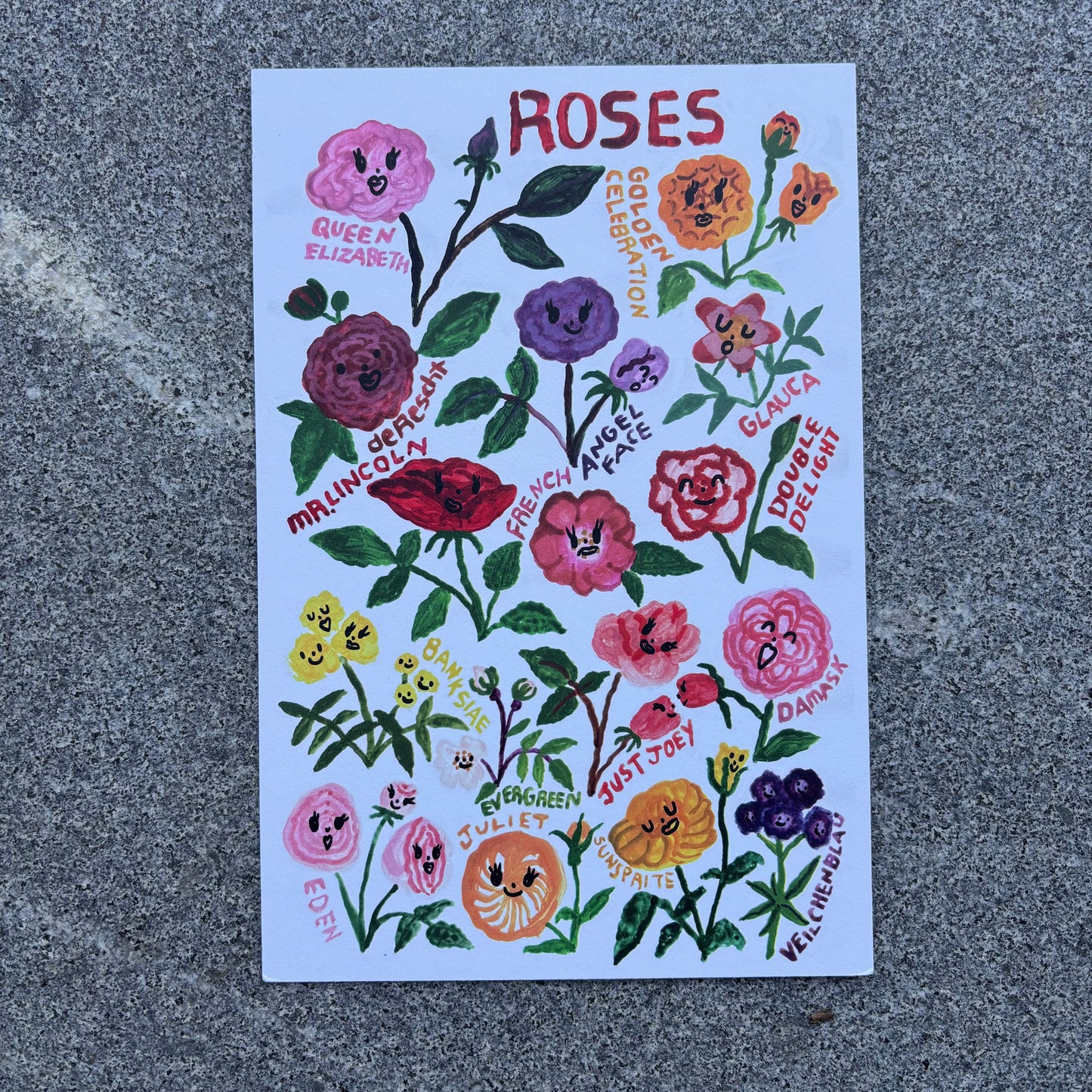 mini Poster : Roses