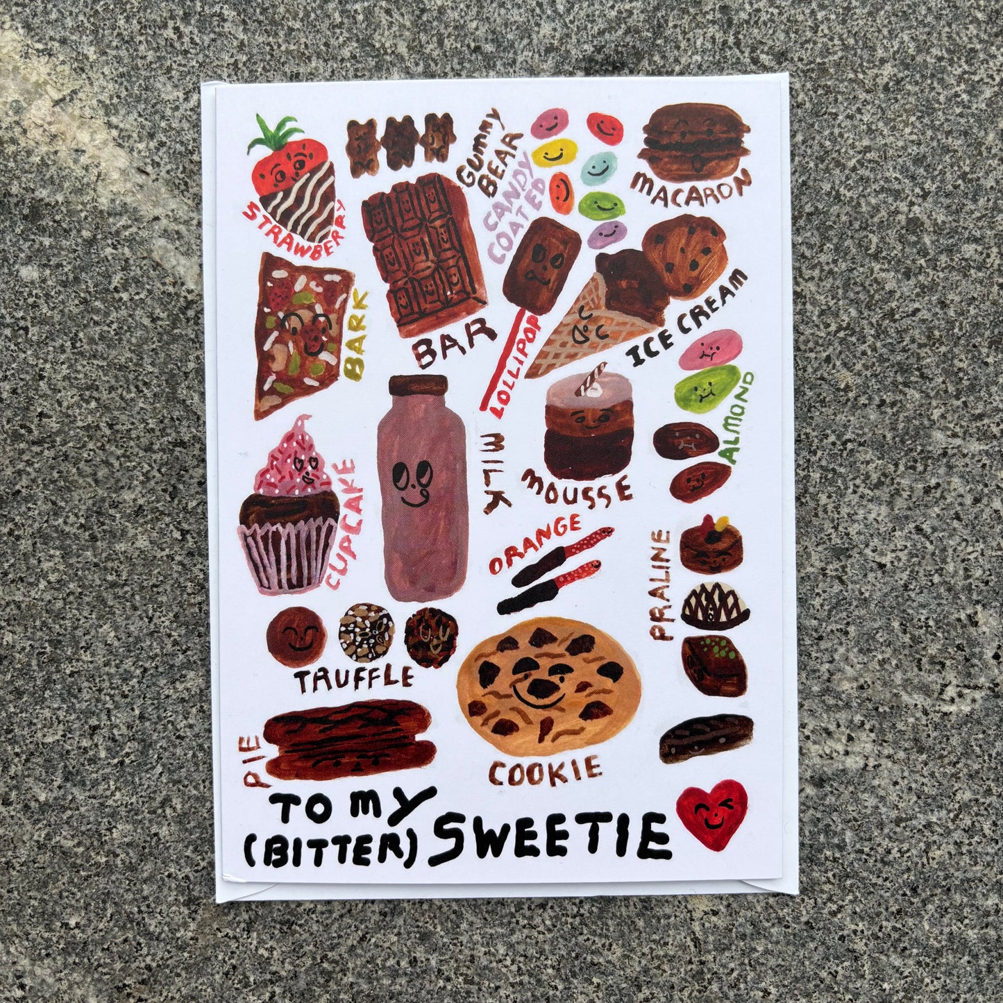 Card : To my Bitter Sweetie