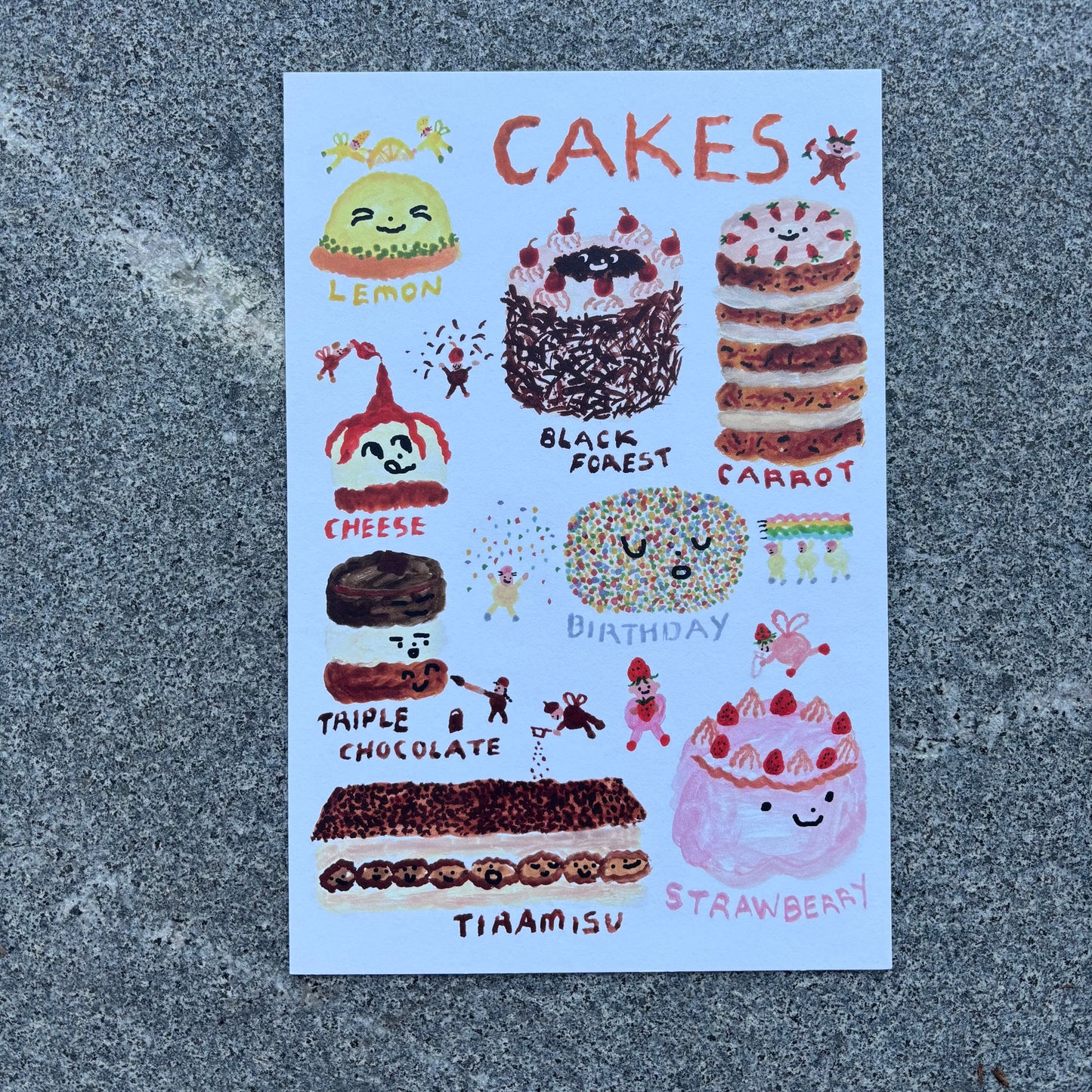 mini Poster : Cakes