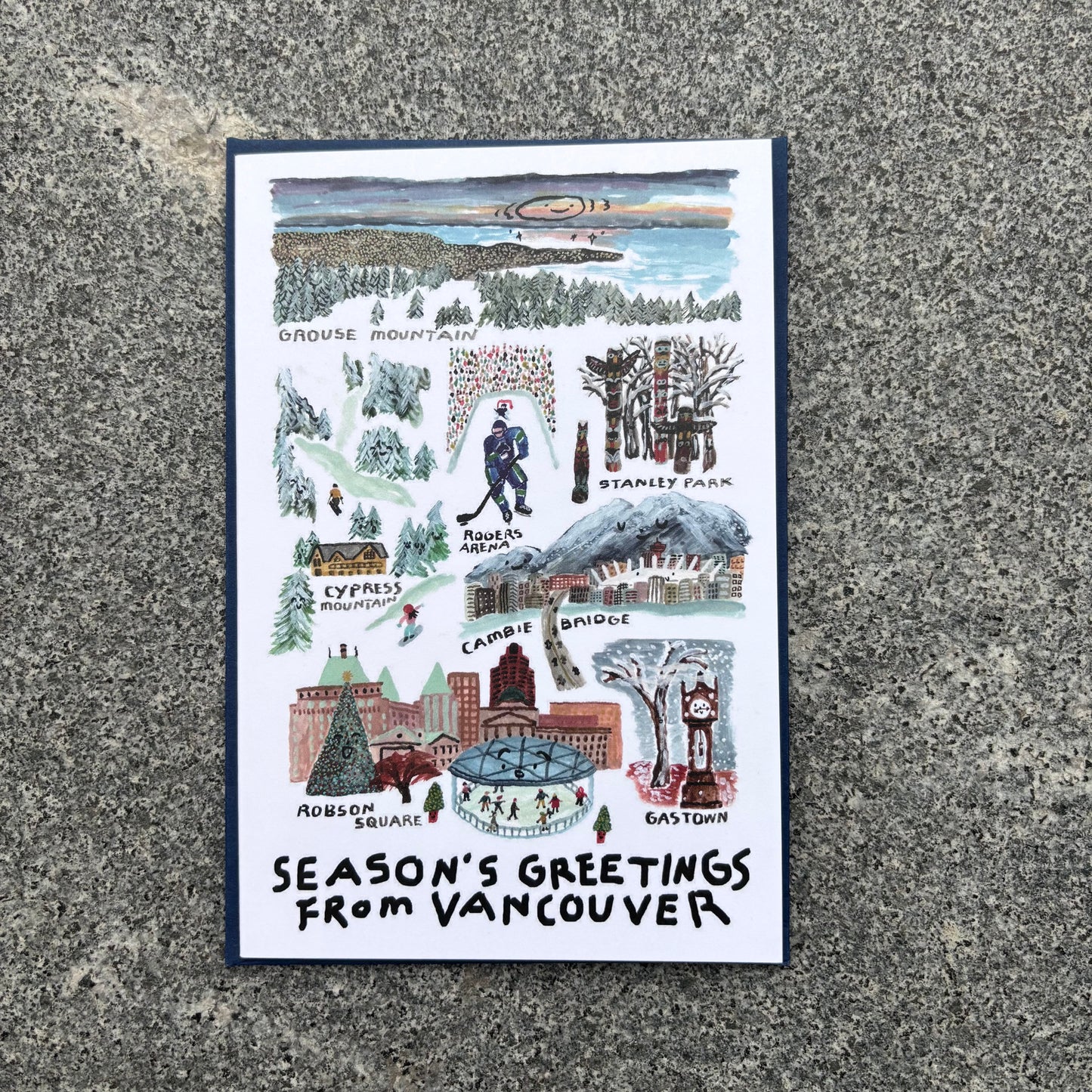 Card : Season’s greetings from Vancouver