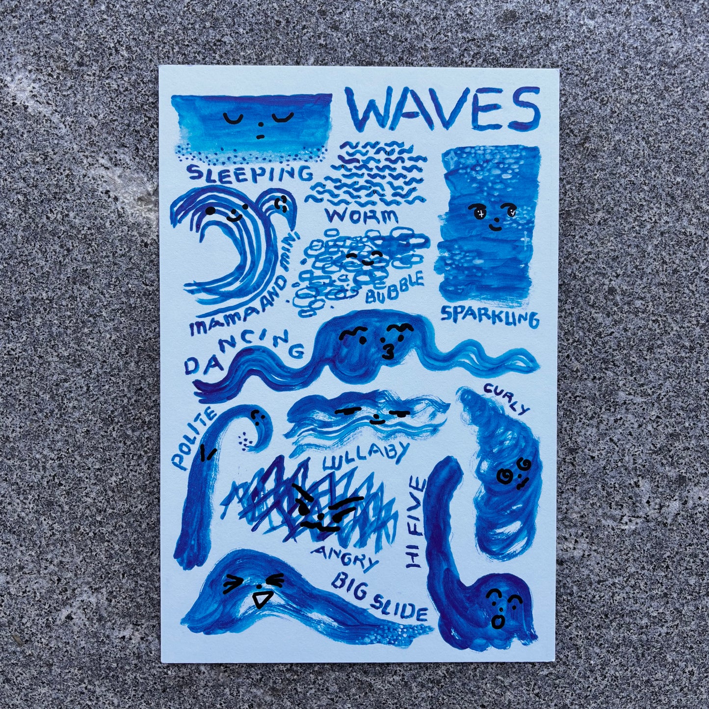mini Poster : Waves