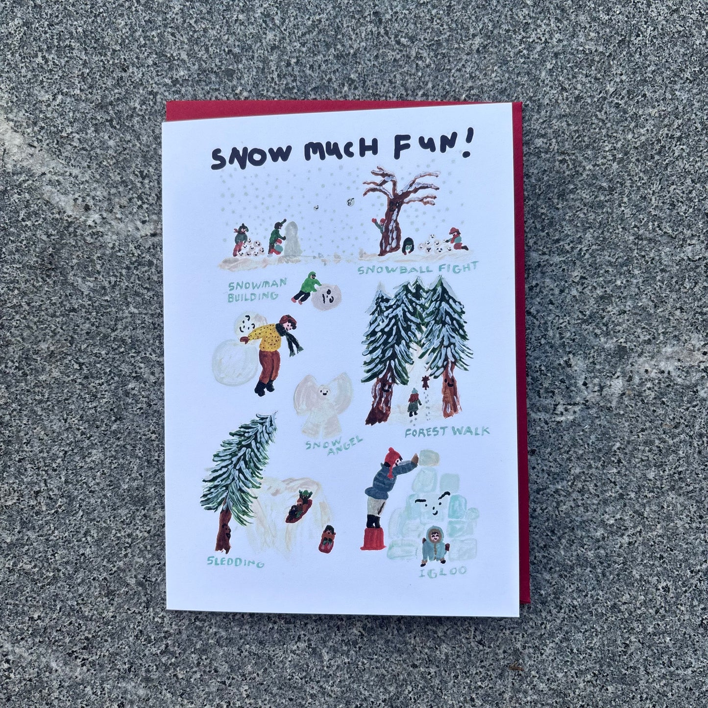 Card : Snow much fun