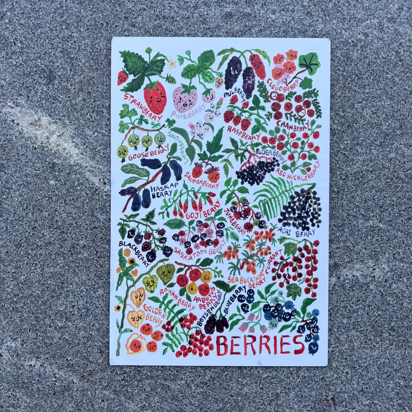 mini Poster : Berries
