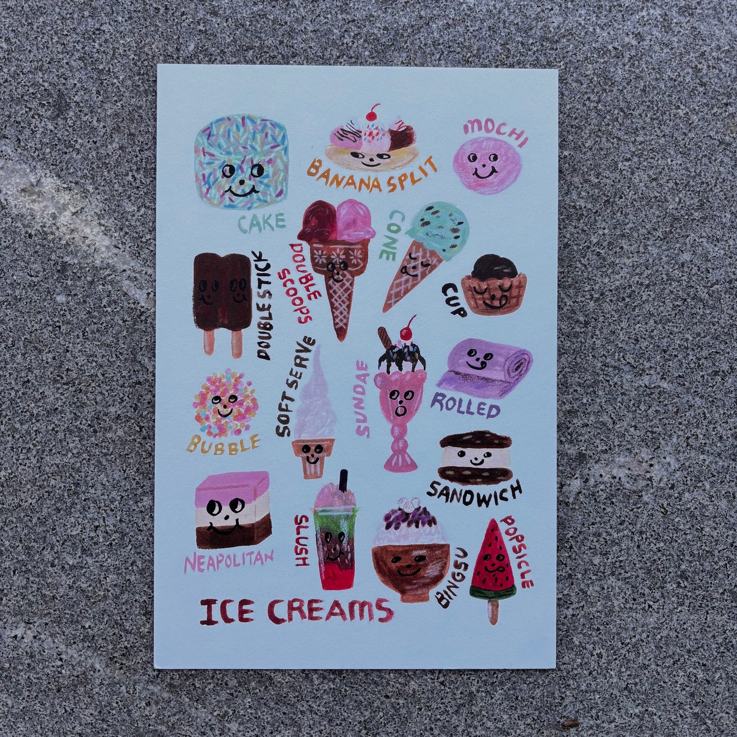 mini Poster : Ice Creams