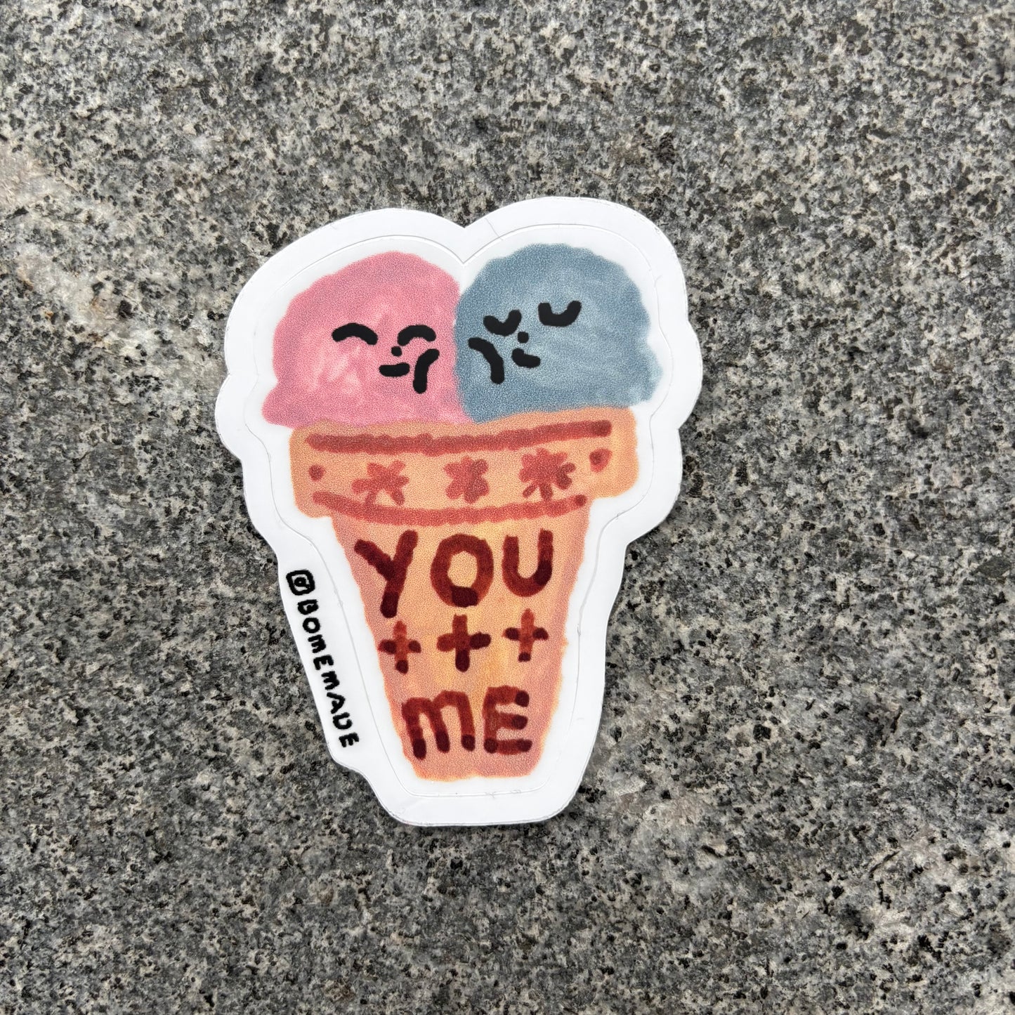 Sticker : You+me