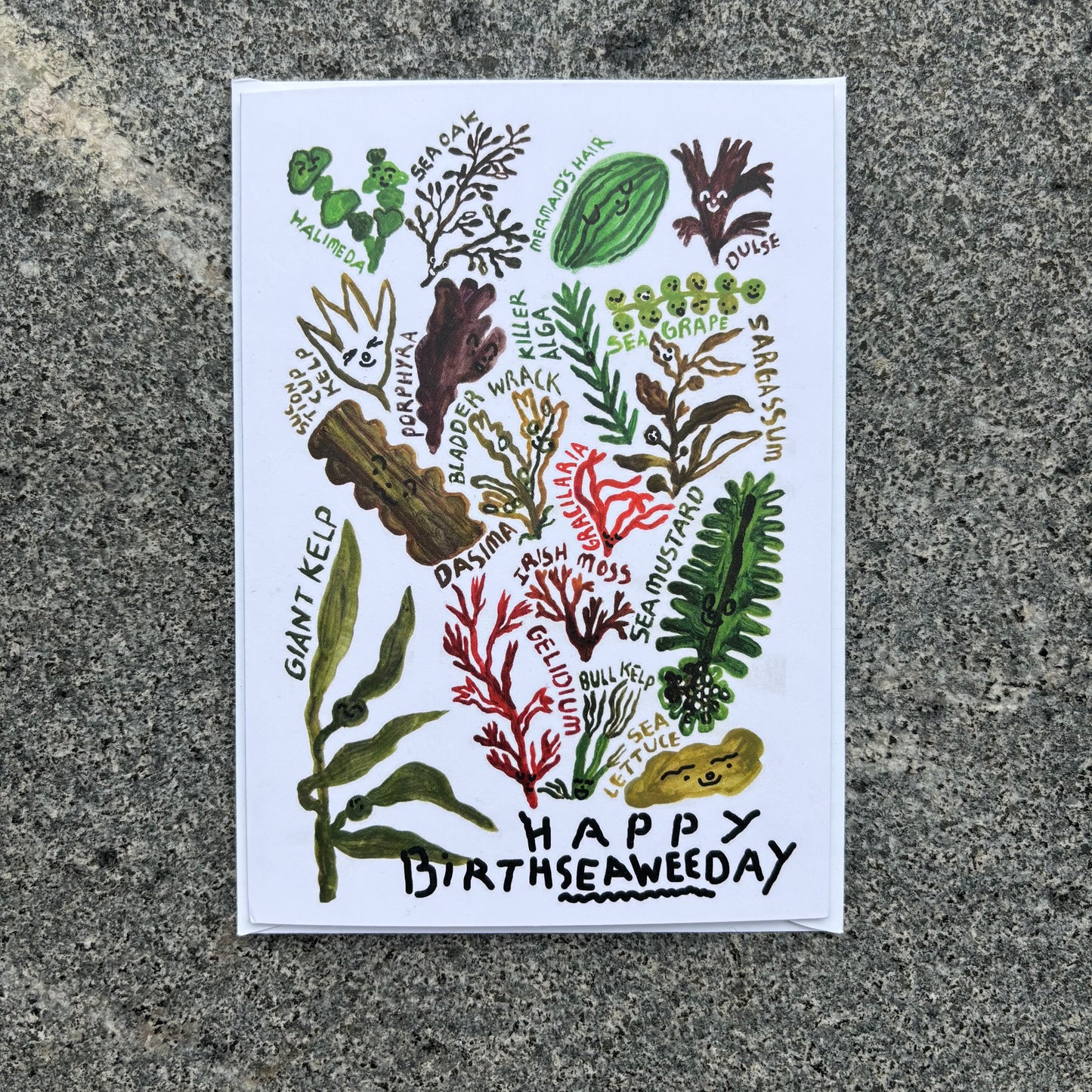 Card : Happy BirthseaweeDay