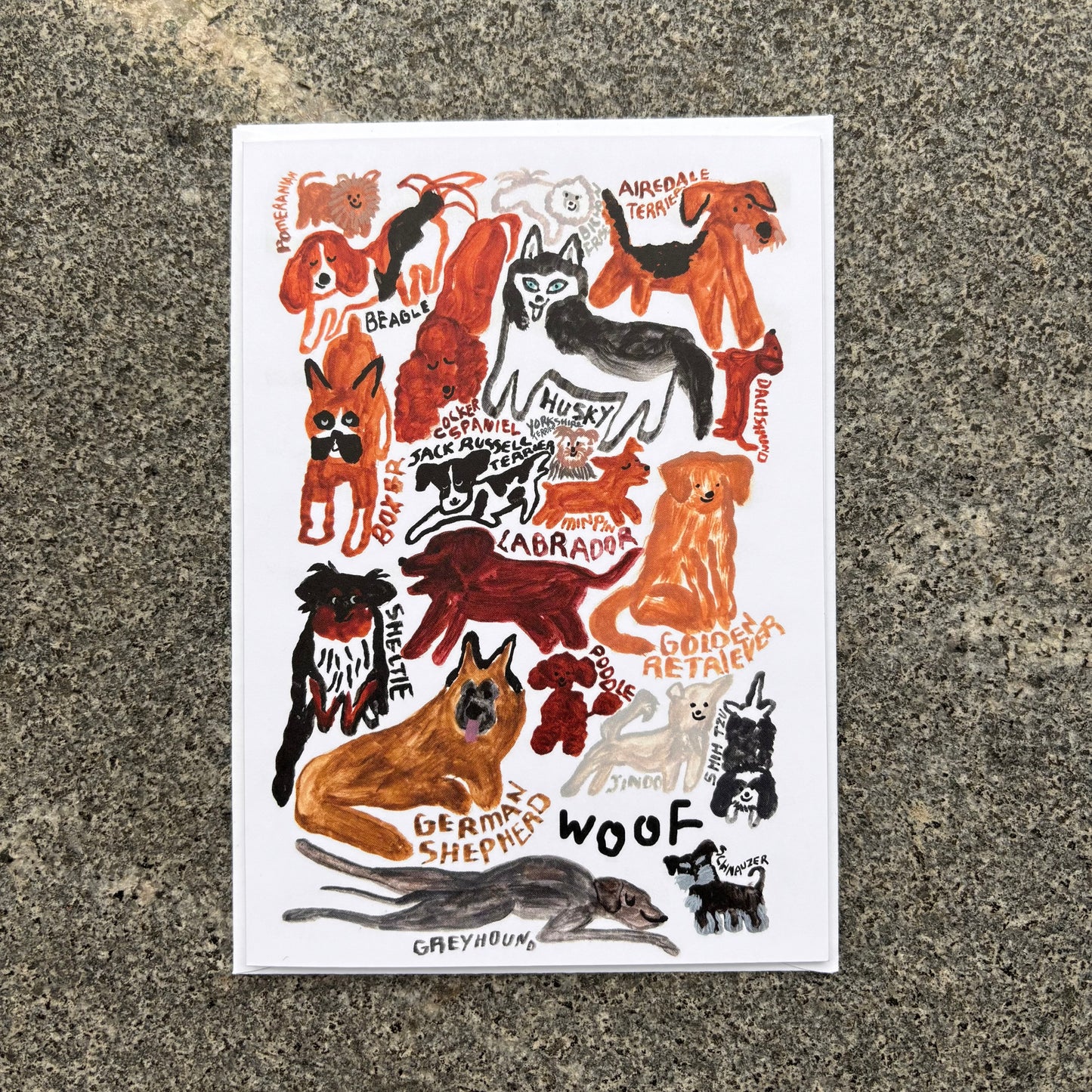 Card : Woof