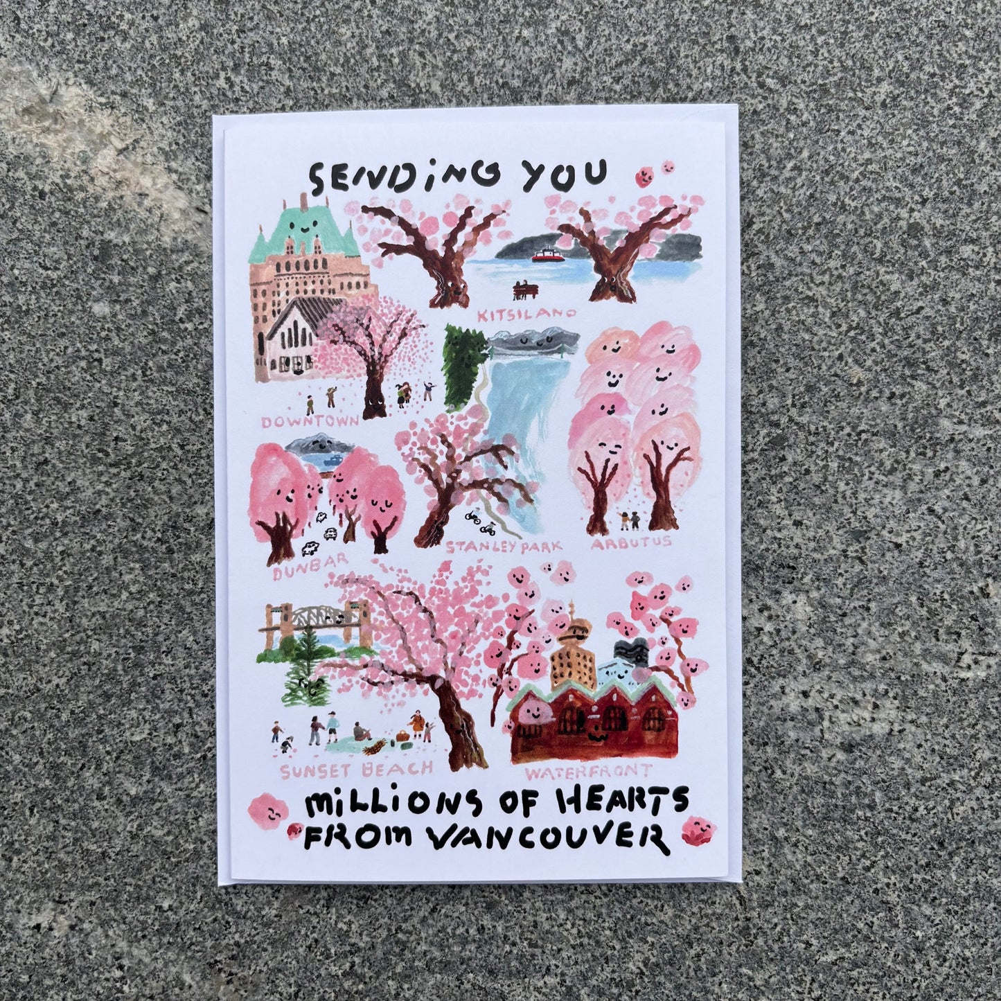 Card : Cherry Blossom from Vancouver