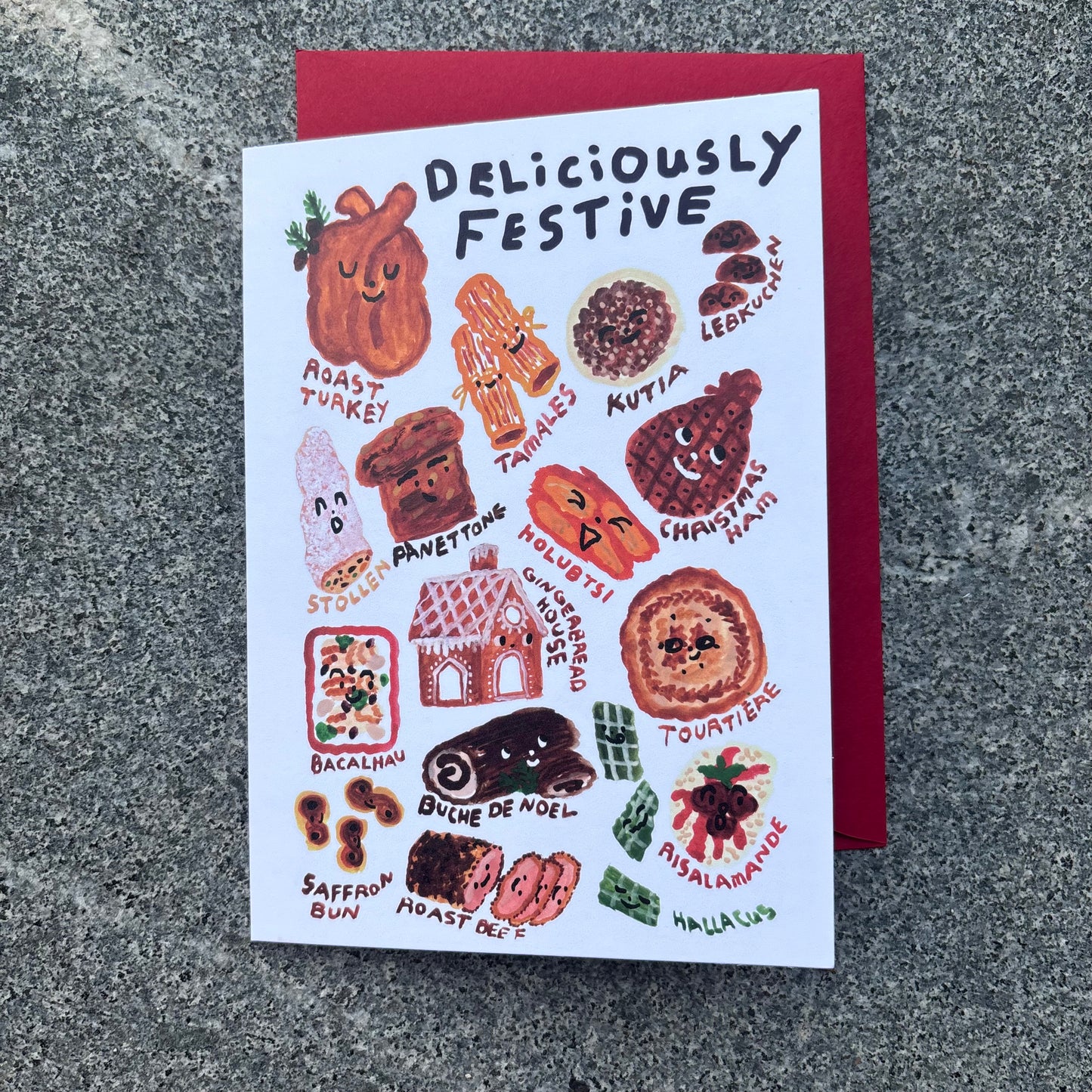 Card : Deliciously festive