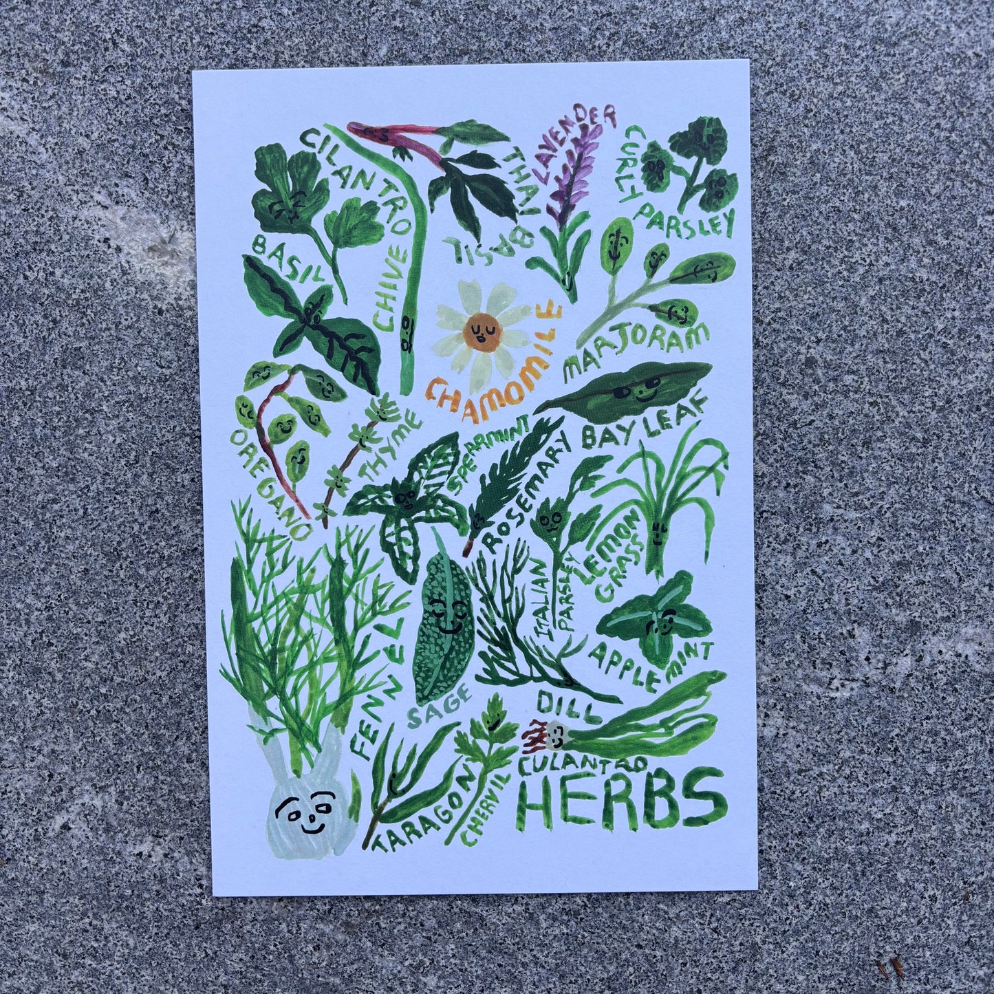 mini Poster: Herbs