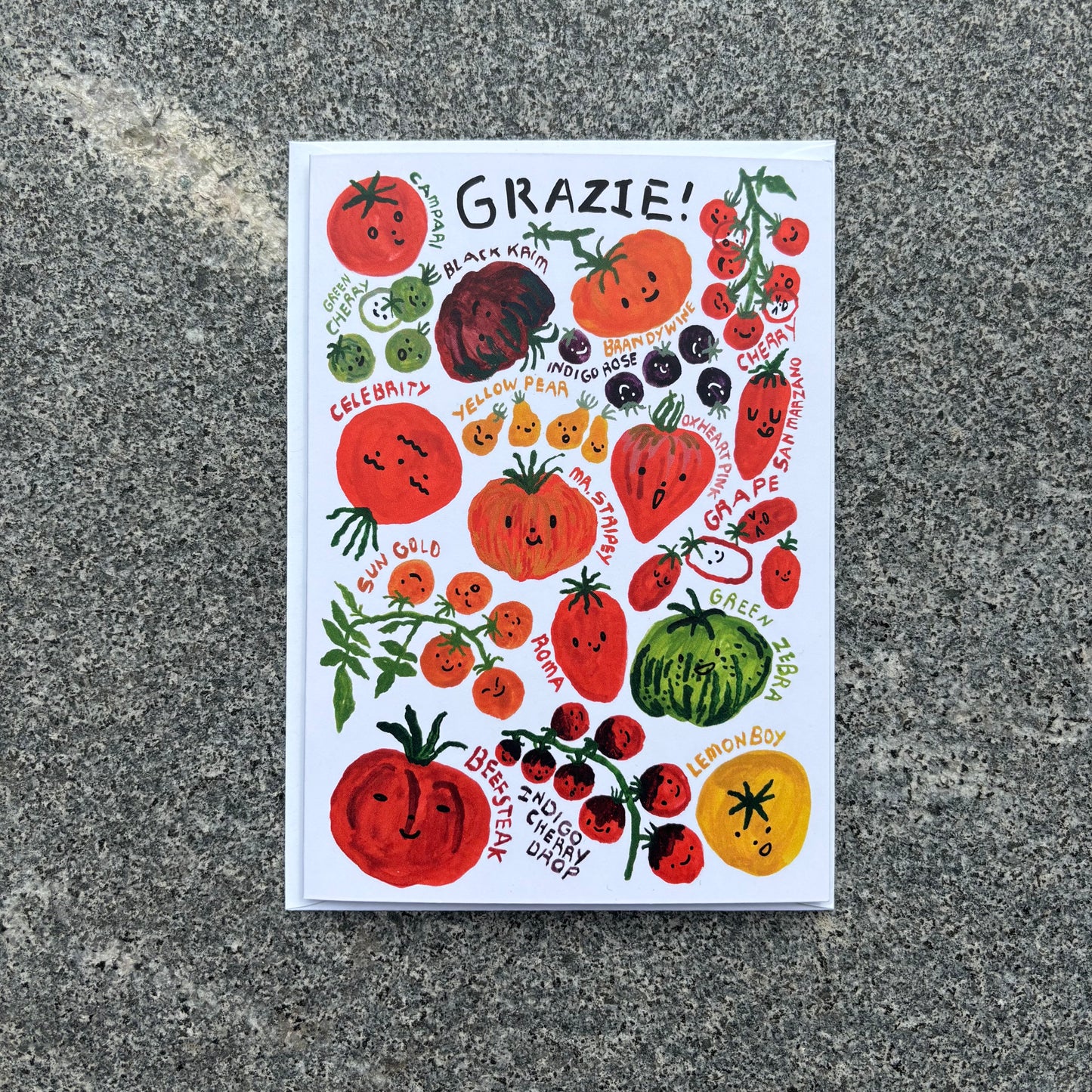 Card : Grazie