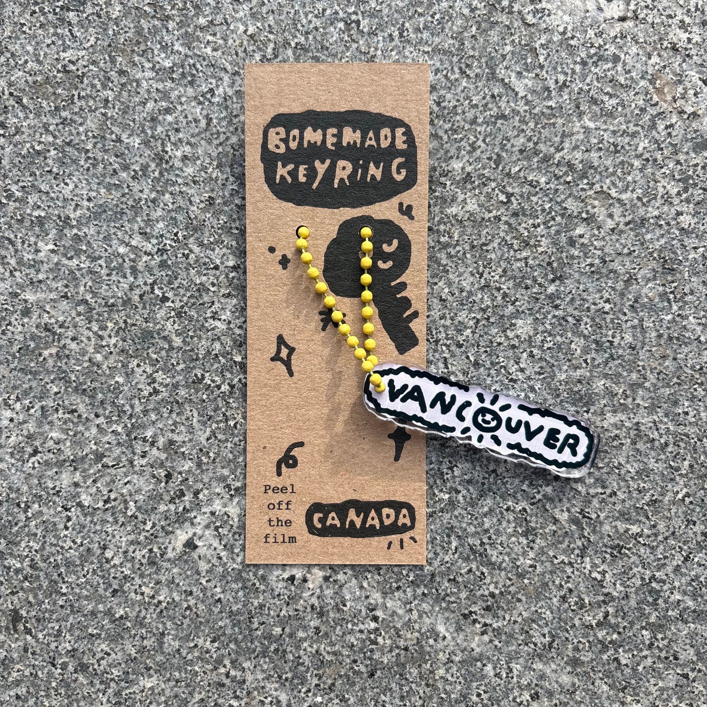 Keyring: Light Purple Vancouver