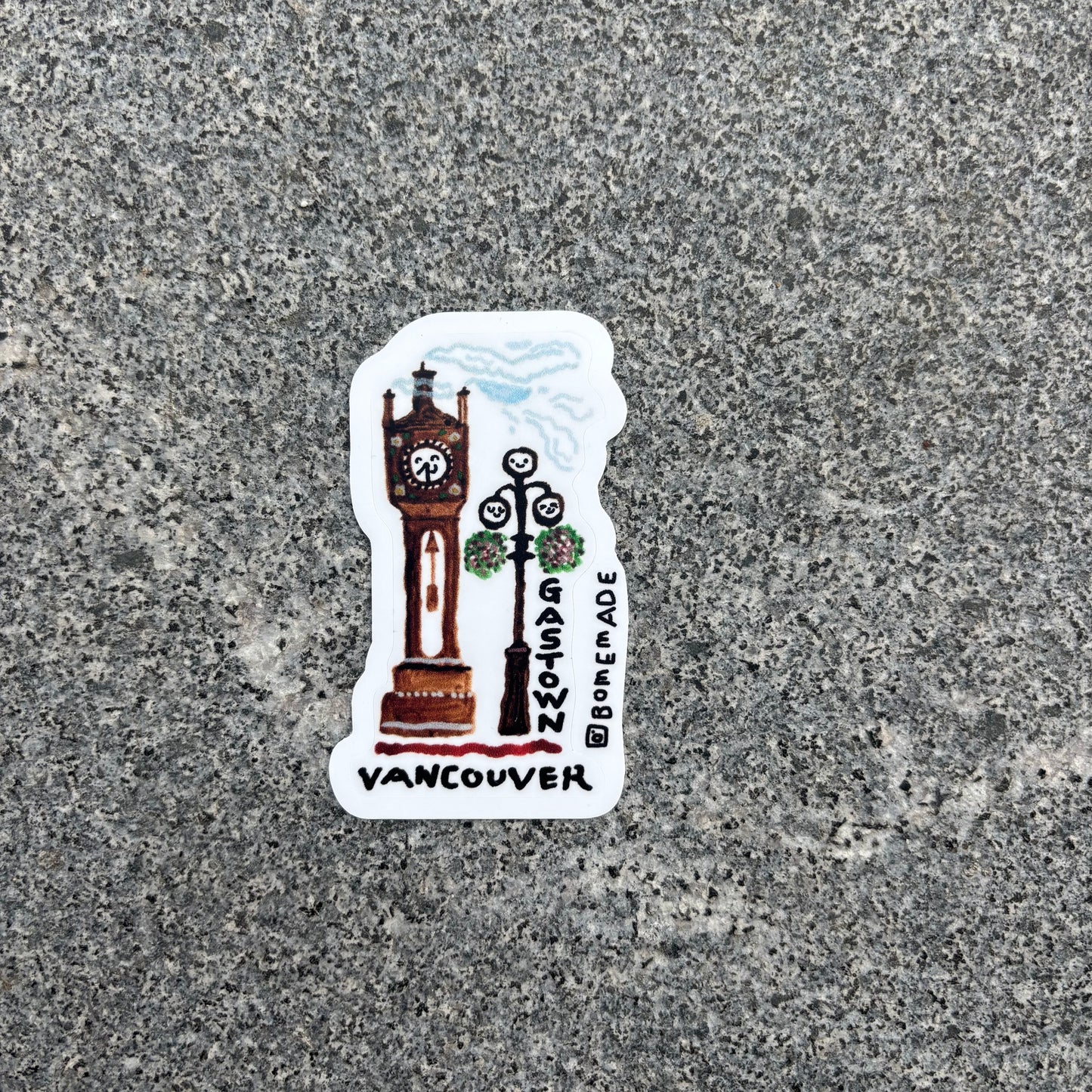 Sticker : Steam clock