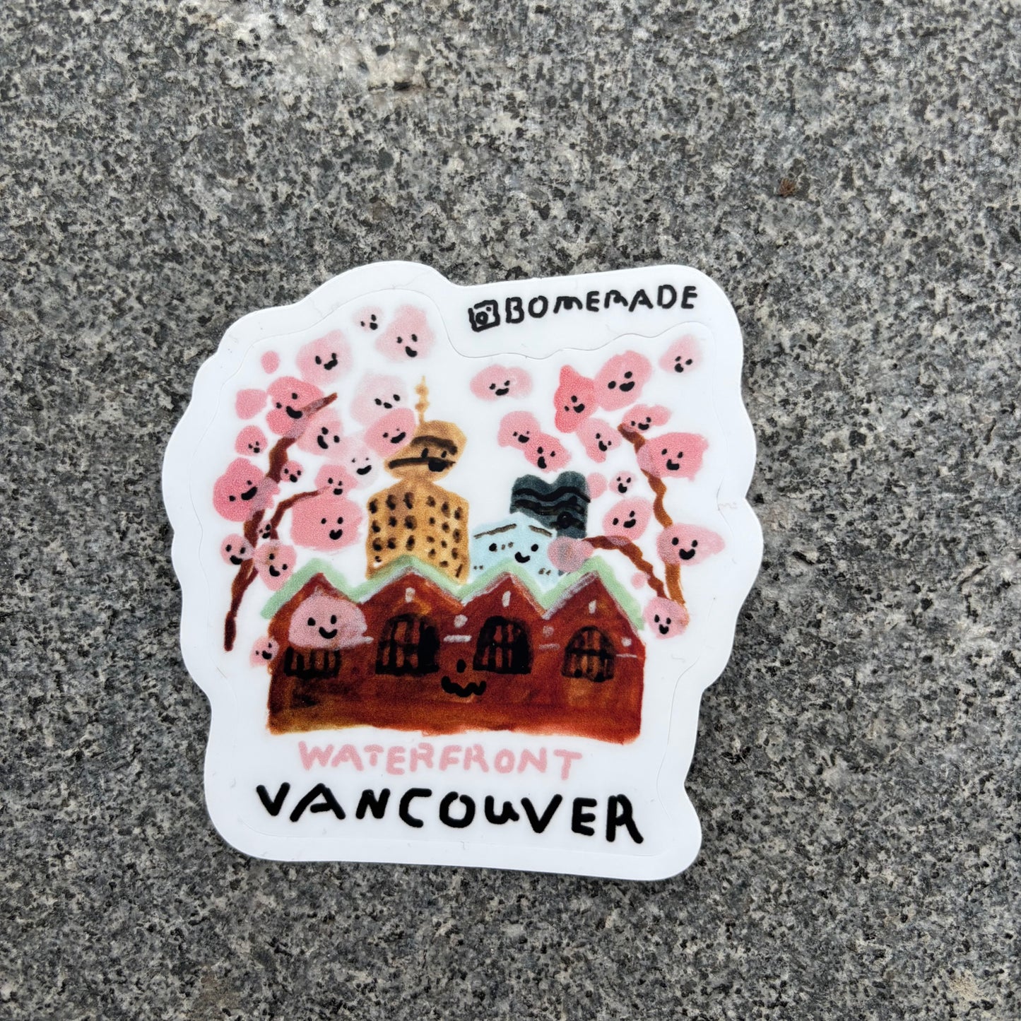 Sticker : Spring Waterfront