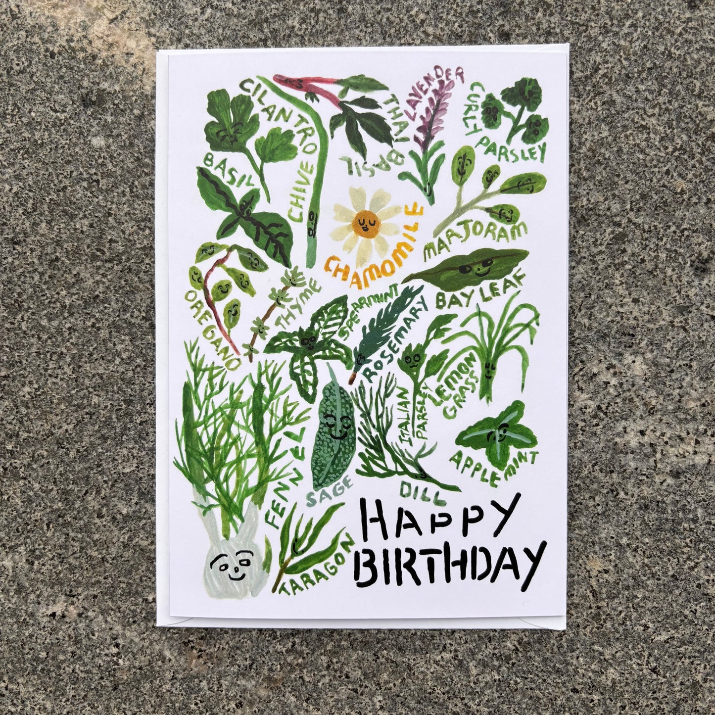 Card : Happy birthday, Herb