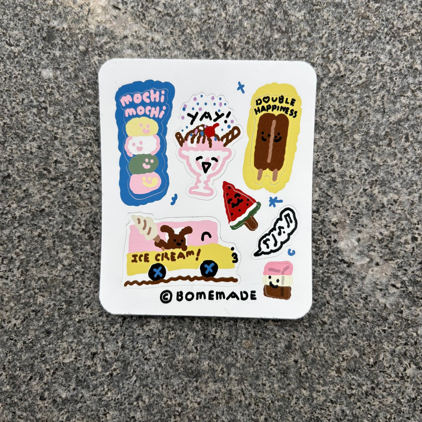 mini Sticker : Icecream