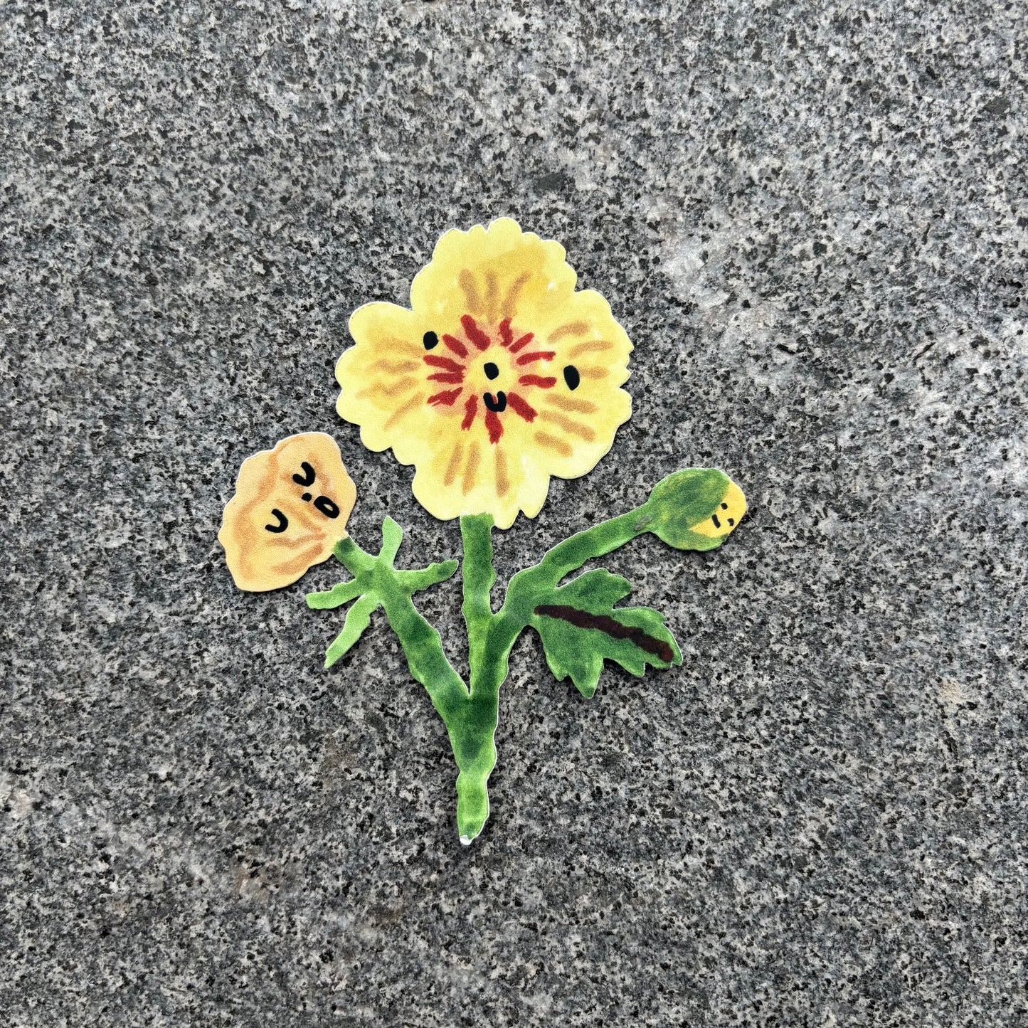 Flower Sticker : Anemone