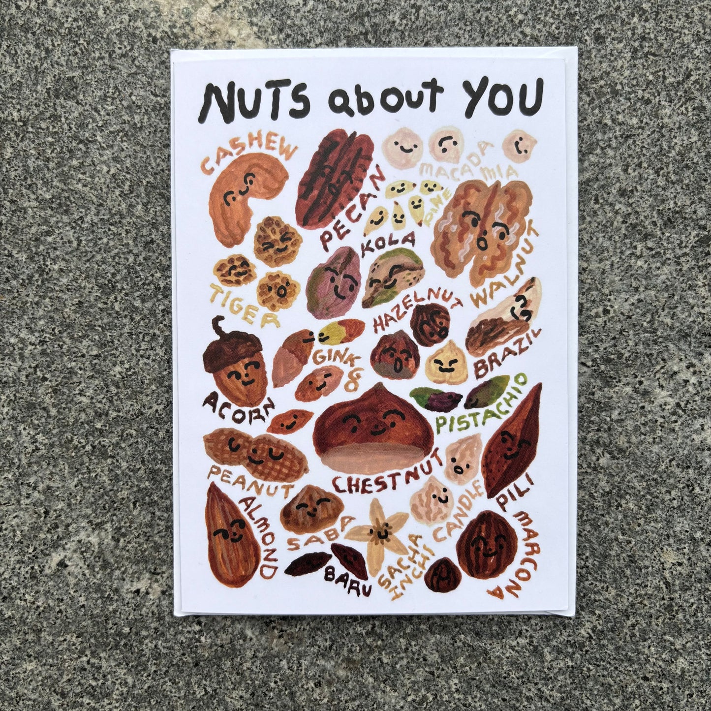 Card : Nuts about you