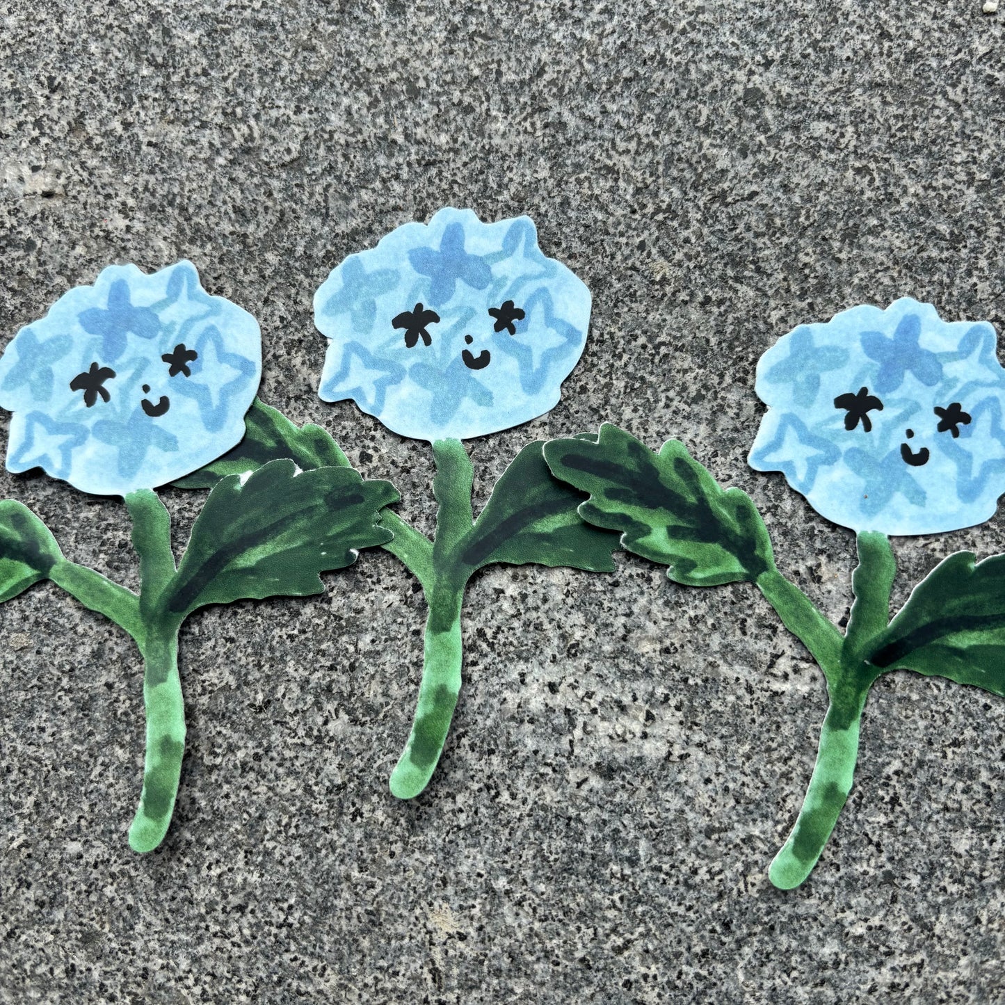 Flower Sticker : Hydrangea