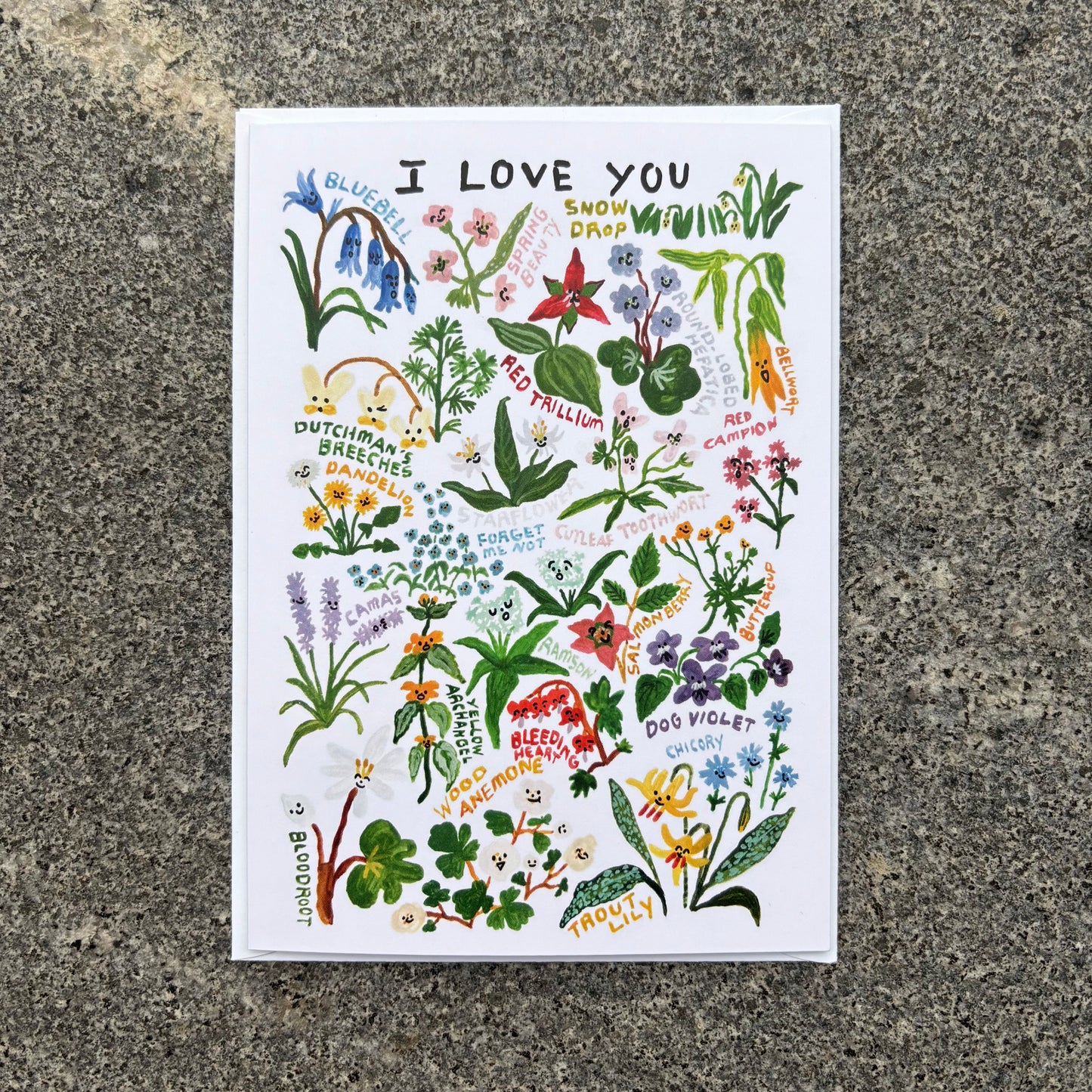 Card : I love you