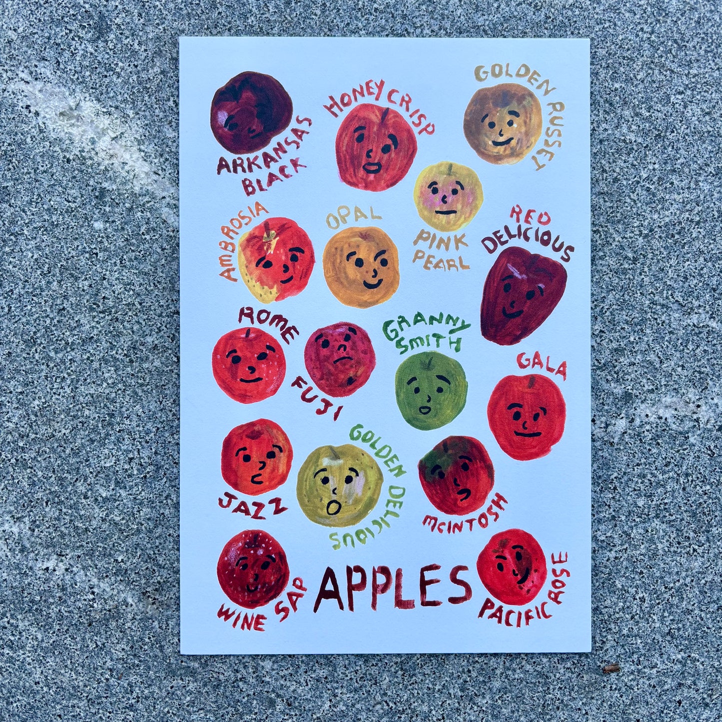 mini Poster : Apples