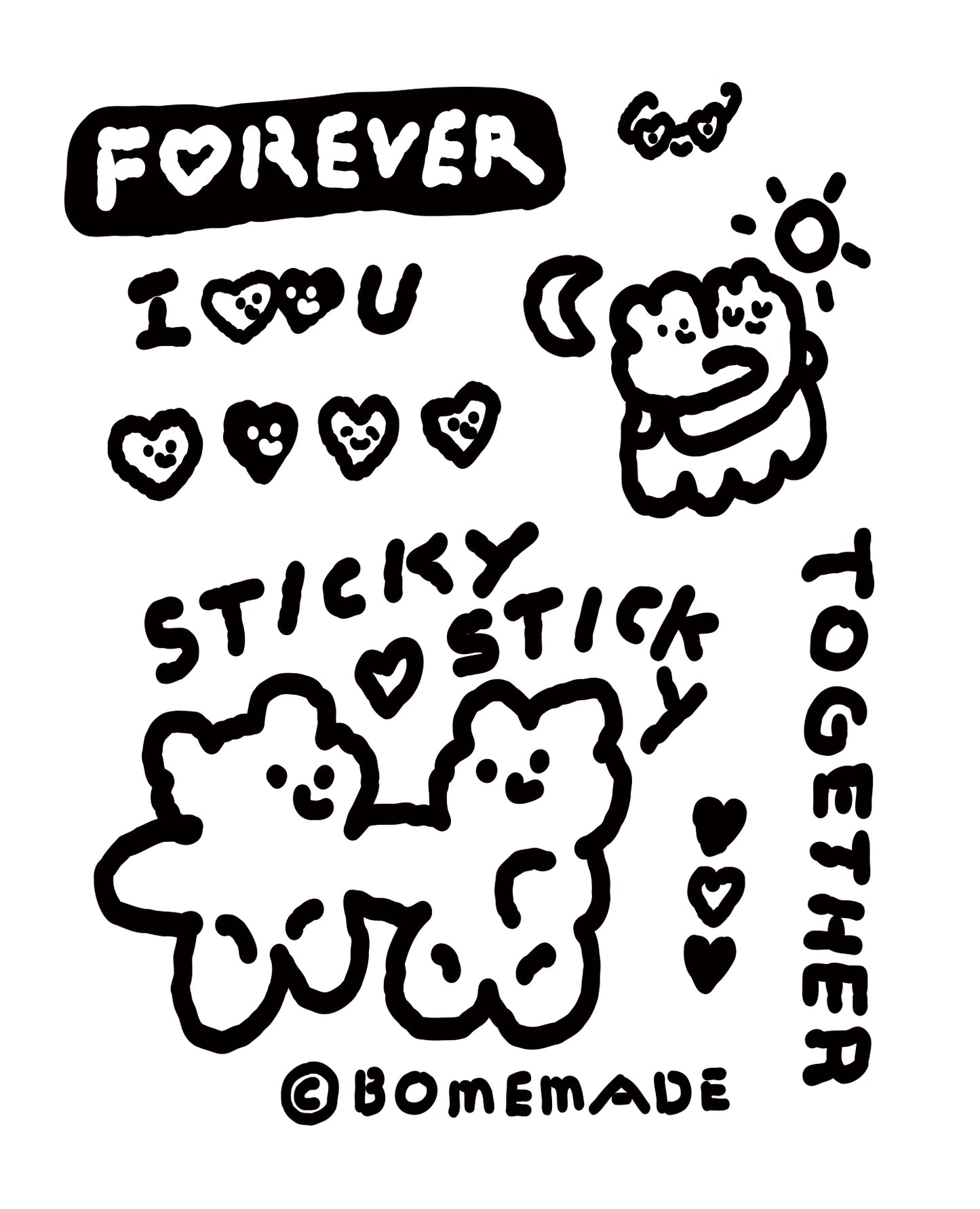 DTF transfer- Sticky Sticky