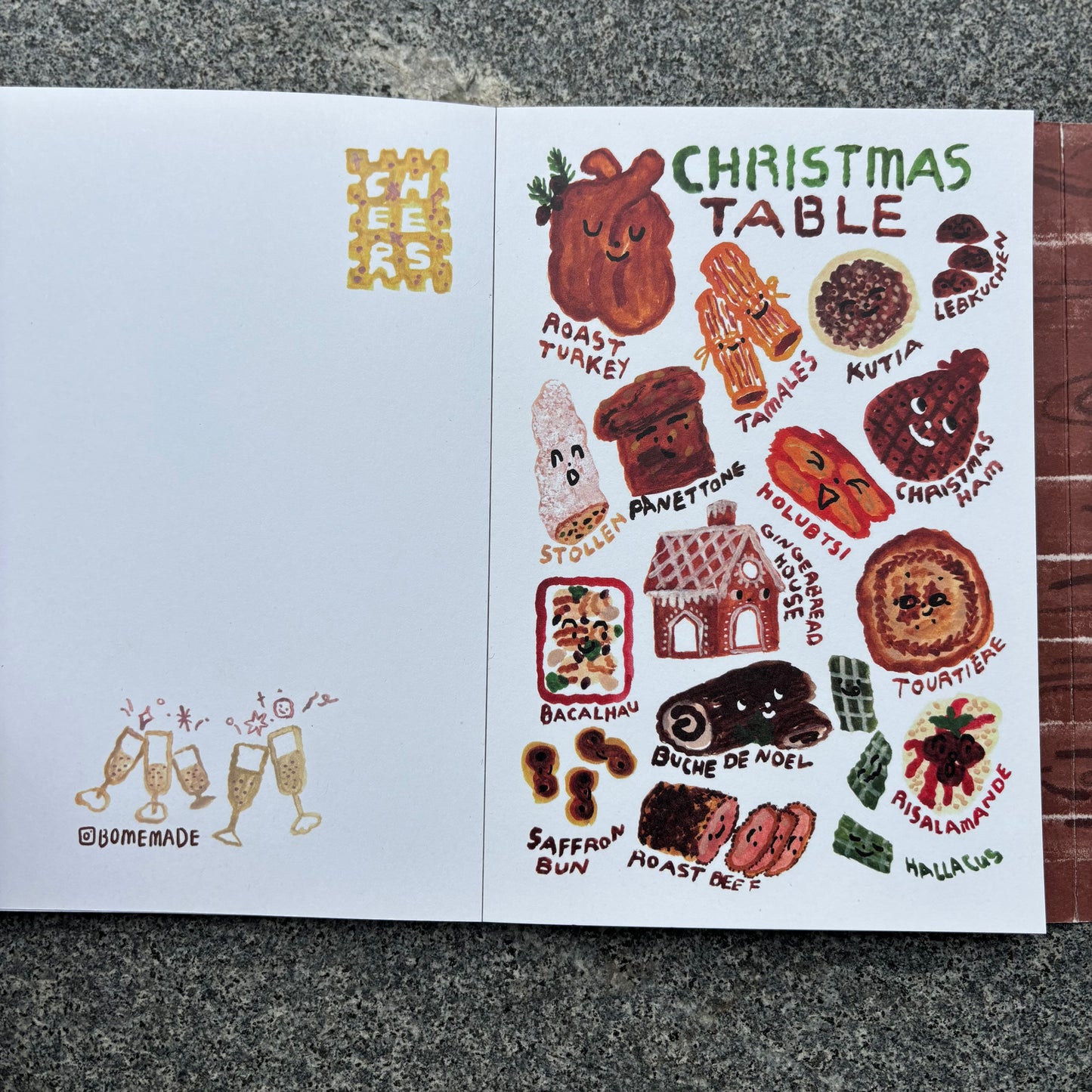 24 postcards Book - Christmas Collection