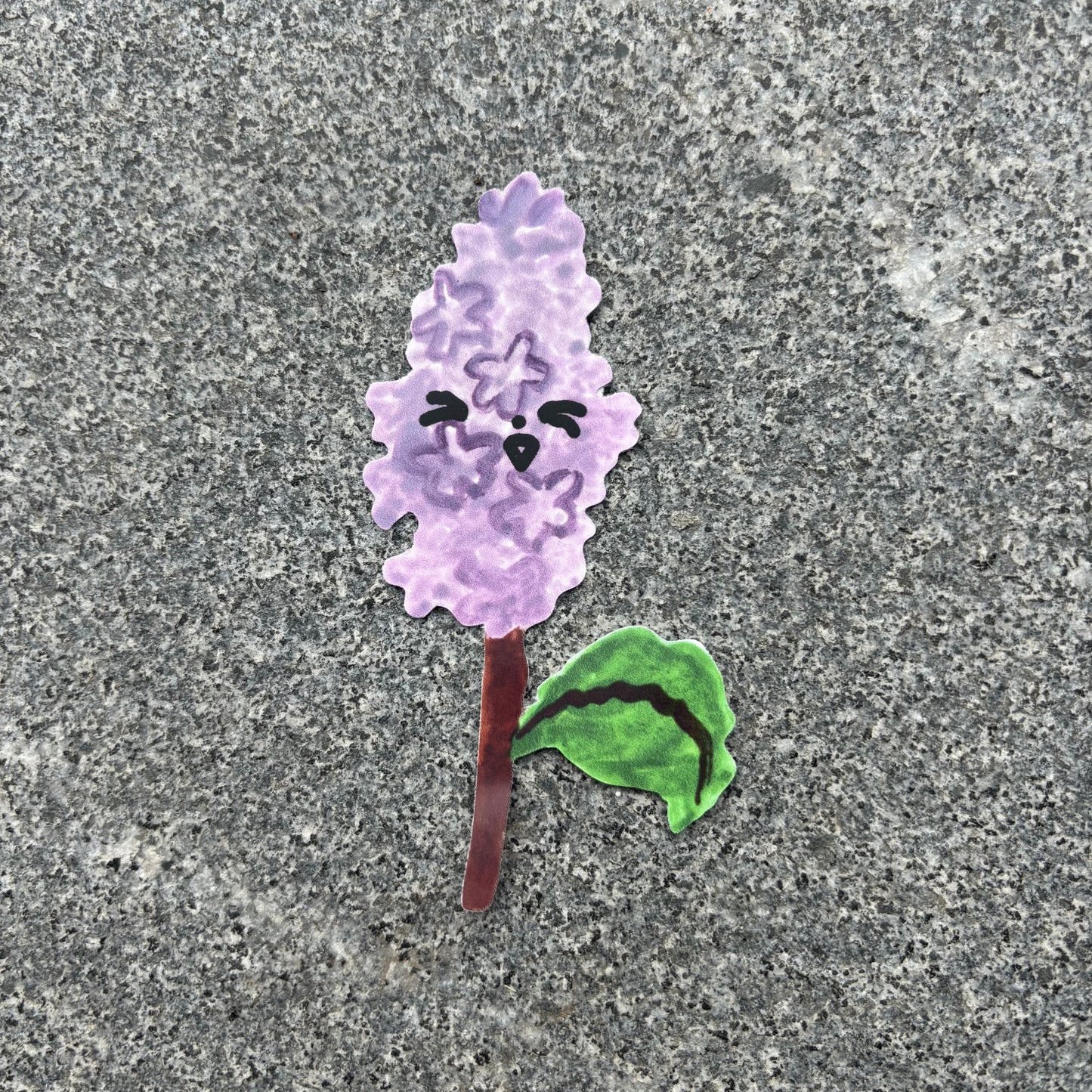 Flower Sticker : Lilac