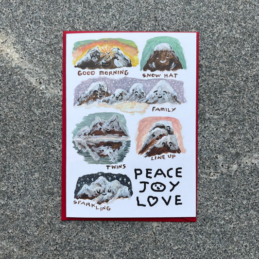 Card : Peace Joy Love