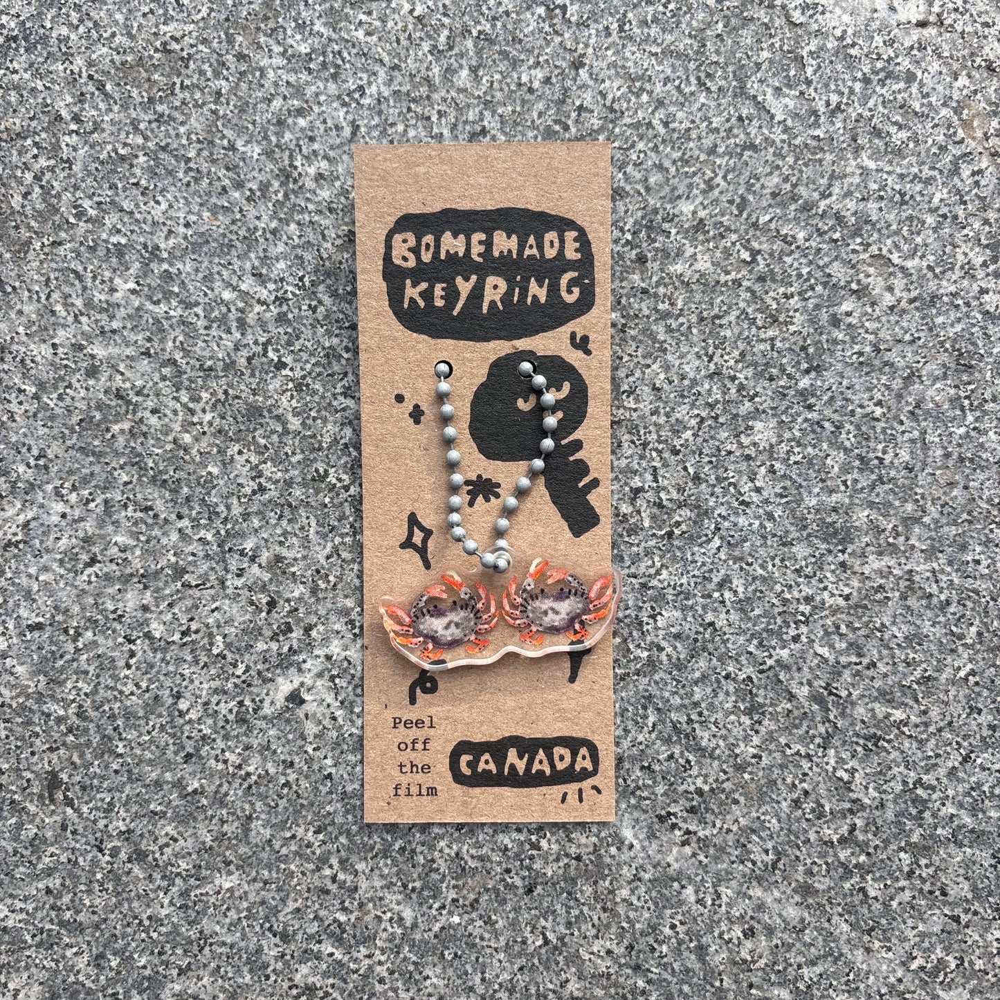 Keyring: Two crabs
