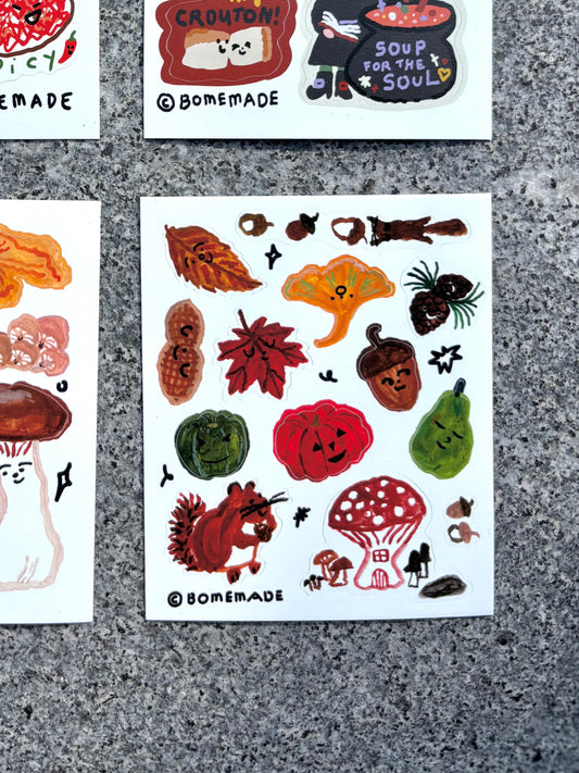 mini Sticker : Autumn collection