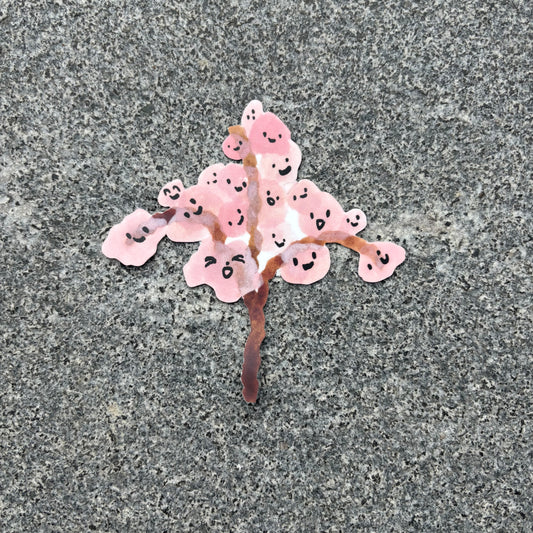 Flower Sticker : Cherry Blossom