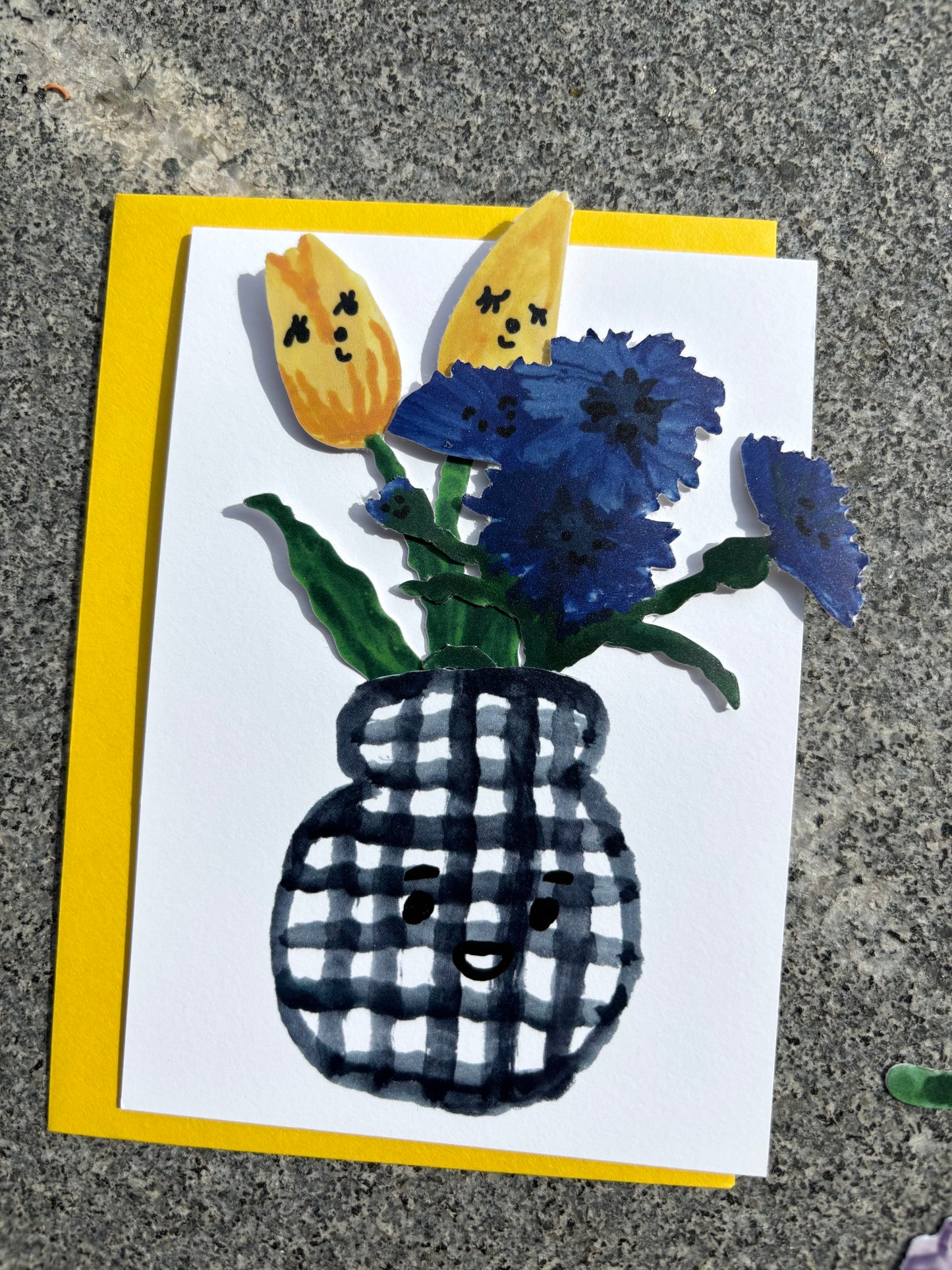 DIY SUMMER Bouquet Card (Set of 6)
