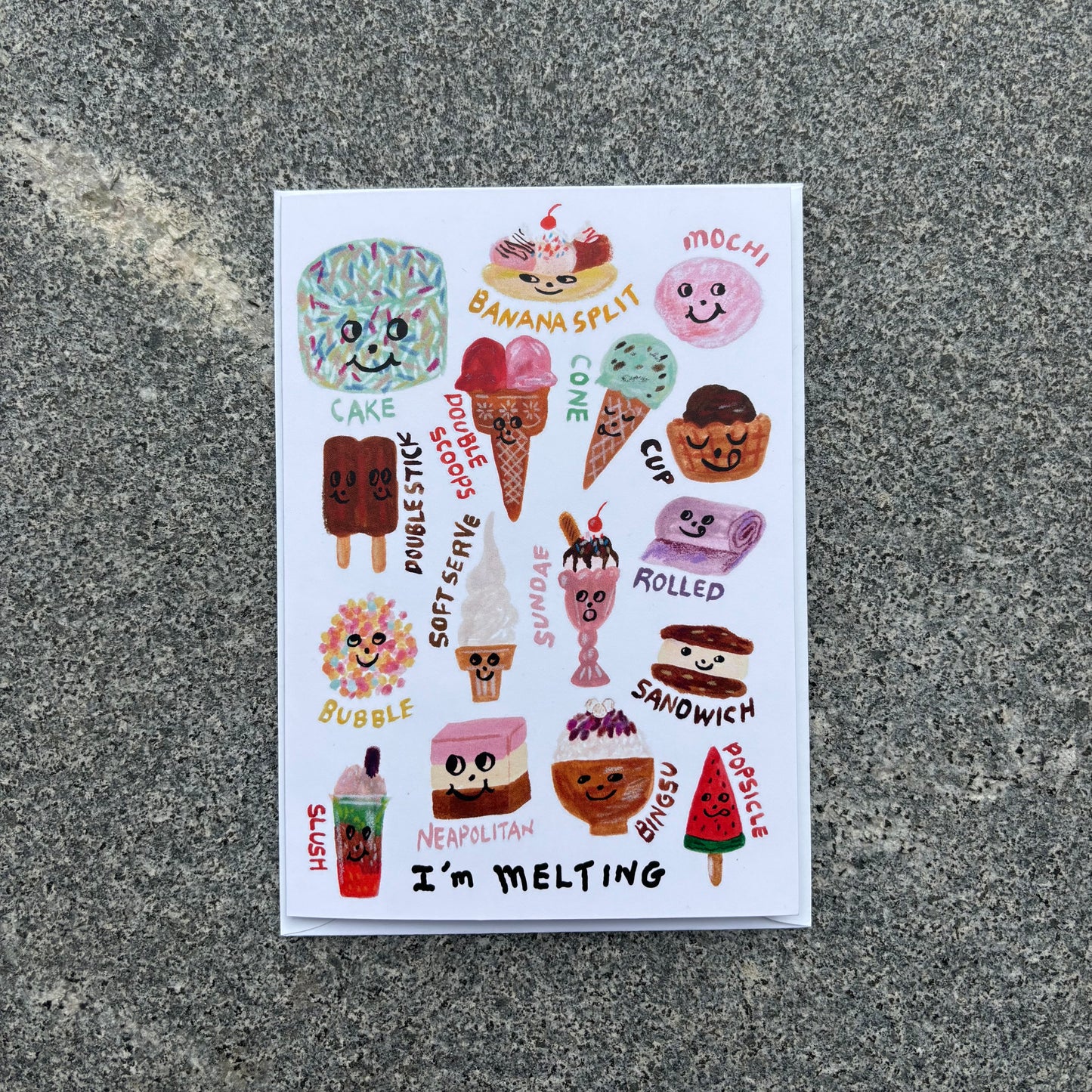 Card : I'm Melting