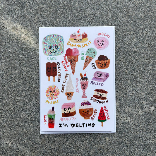 Card : I'm Melting