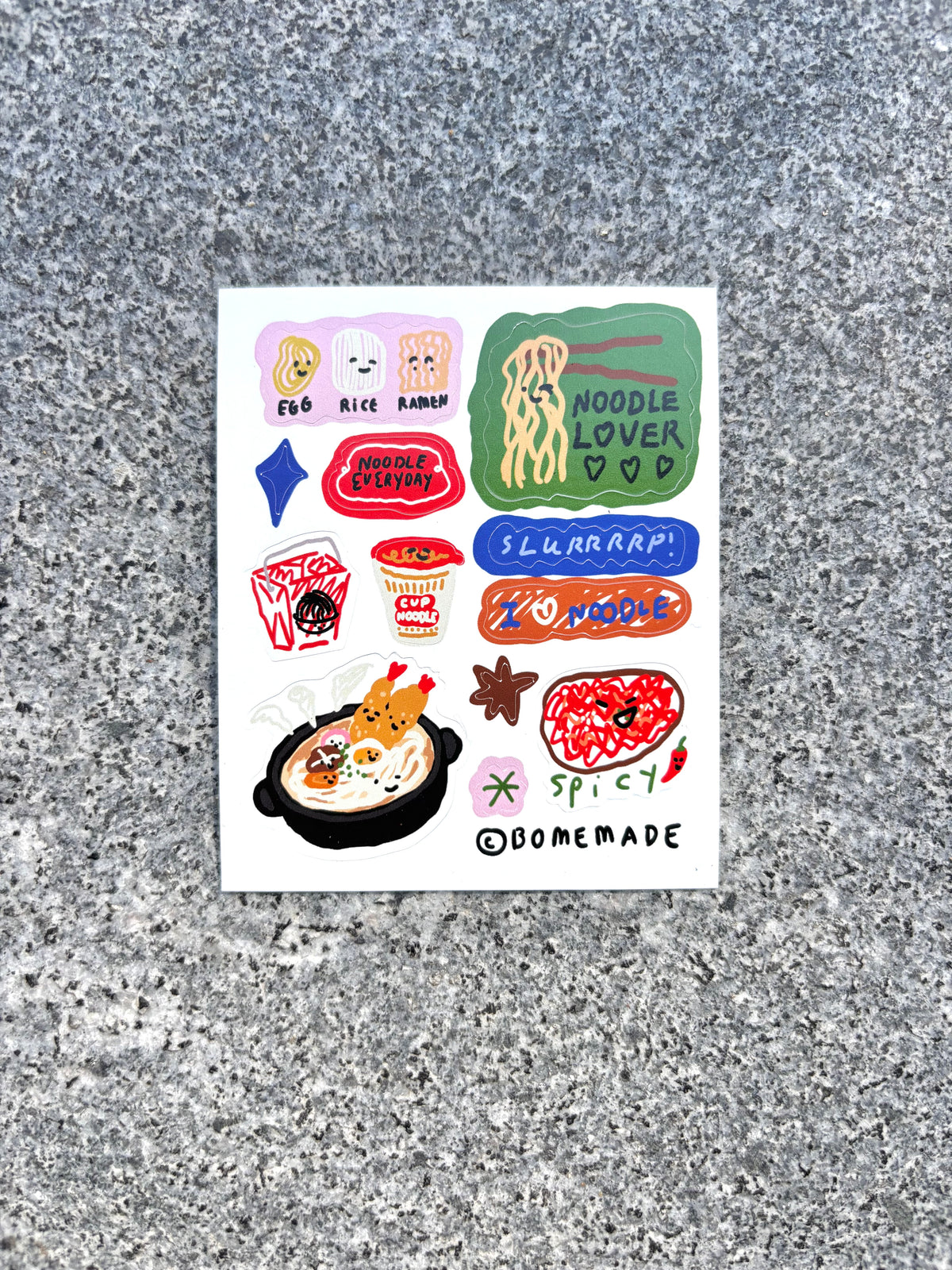 mini Sticker : Noodle