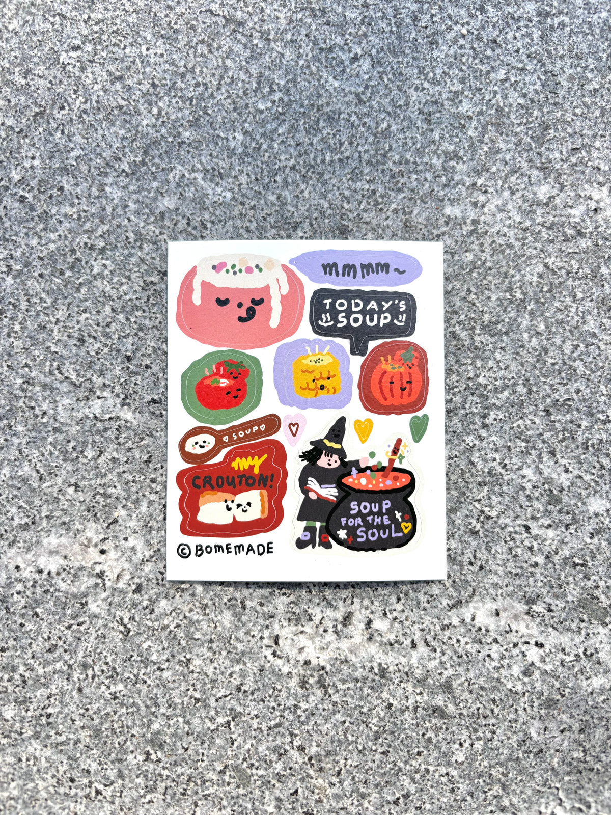 mini Sticker : Soup