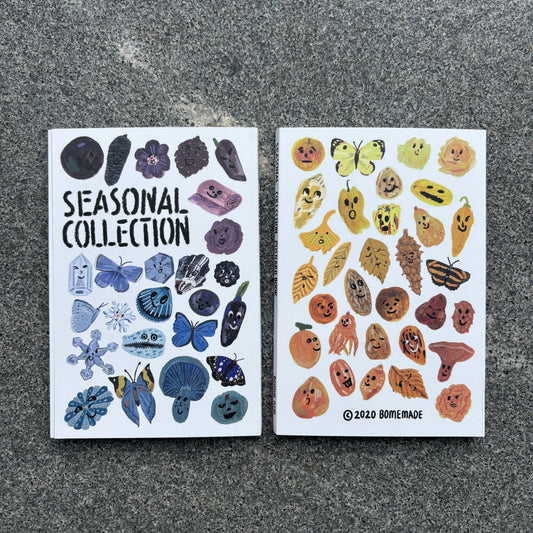 24 postcards Book - Seasonal Collection
