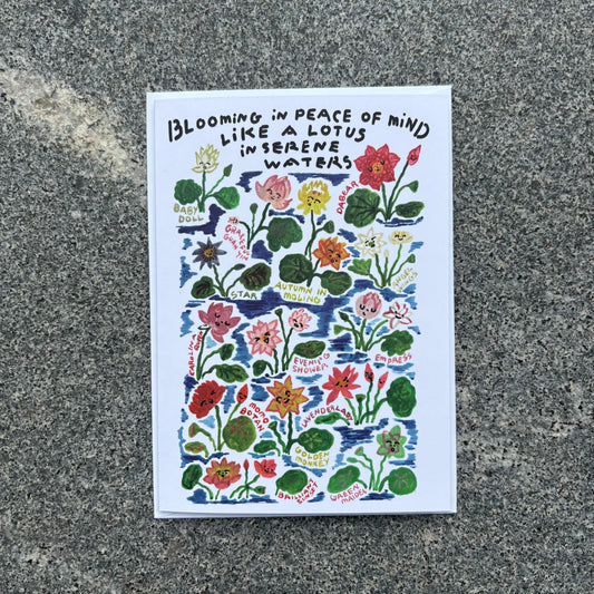 Card : Peace of mind