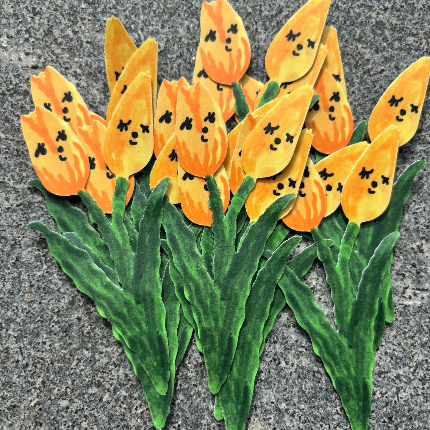 Flower Sticker : tulip