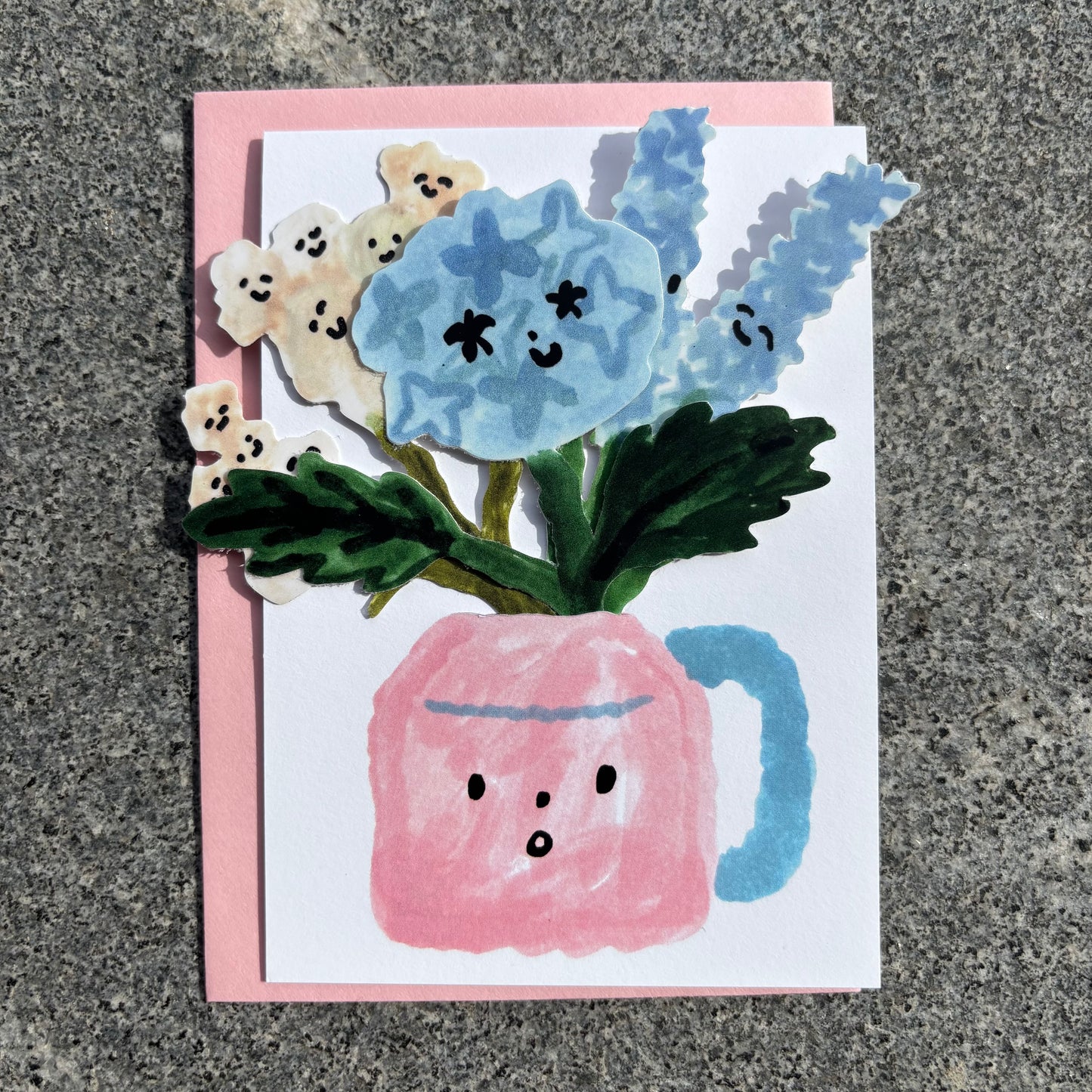 DIY SUMMER Bouquet Card (Set of 6)