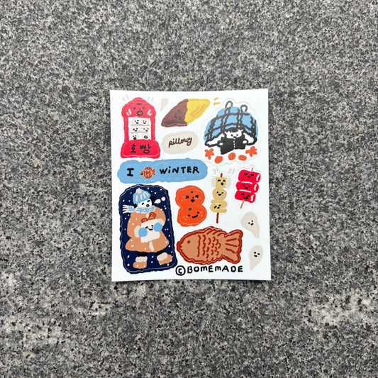 mini Sticker : Winter treats