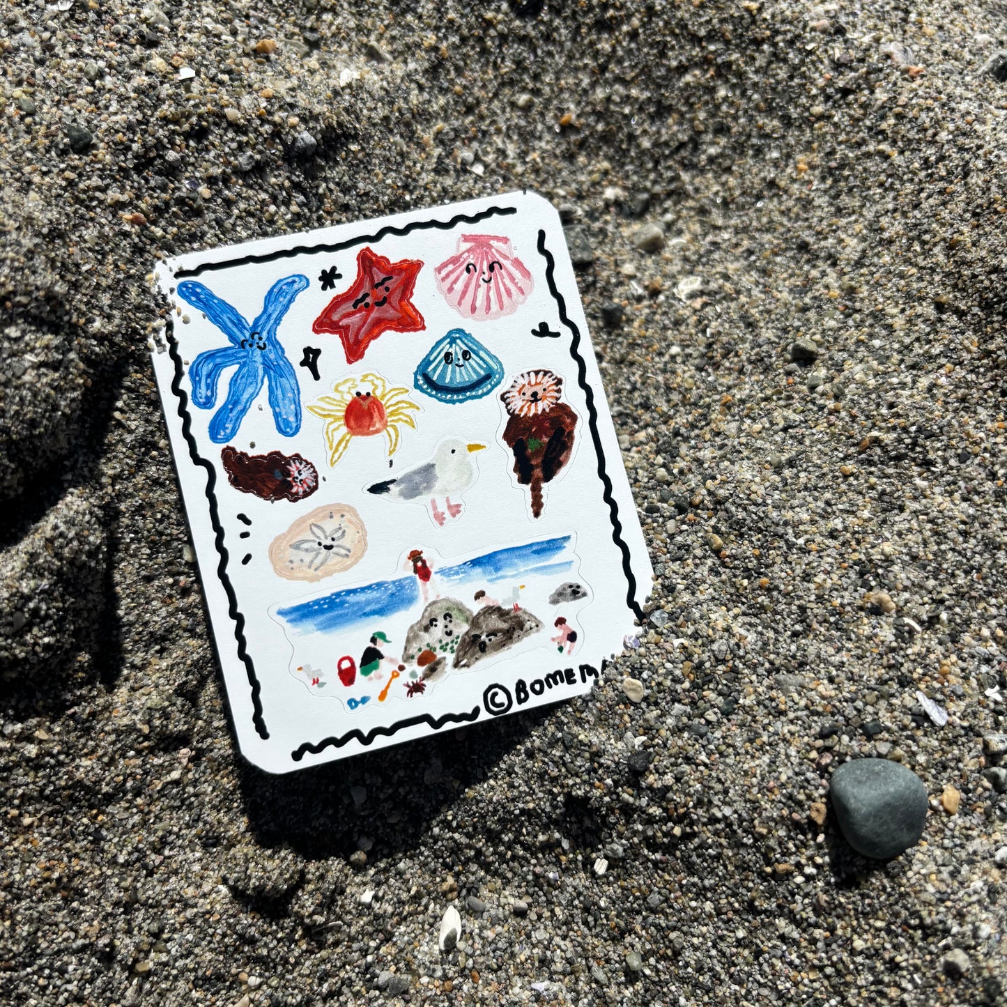 mini Sticker : Sea collection