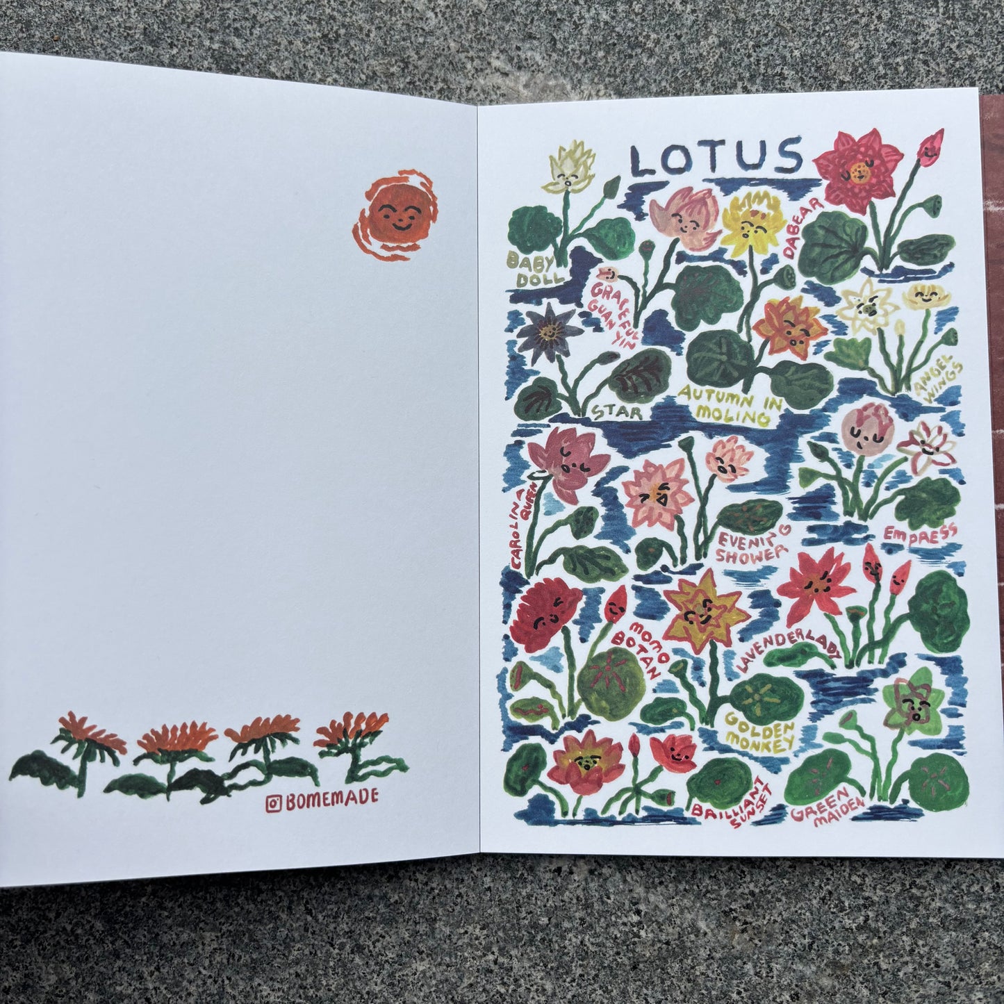 24 postcards Book - Garden Collection